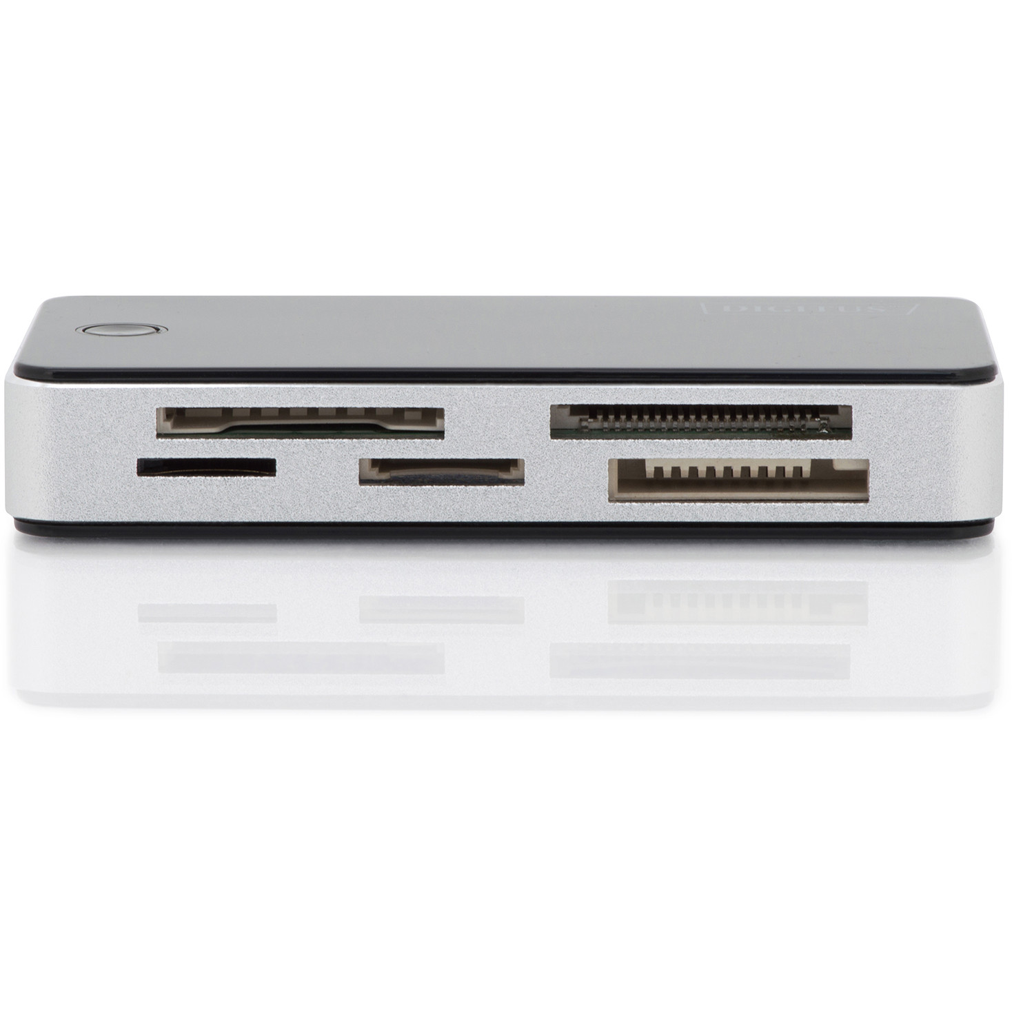 Čitač kartica DIGITUS USB3.0, eksterni, crno-srebrni-10