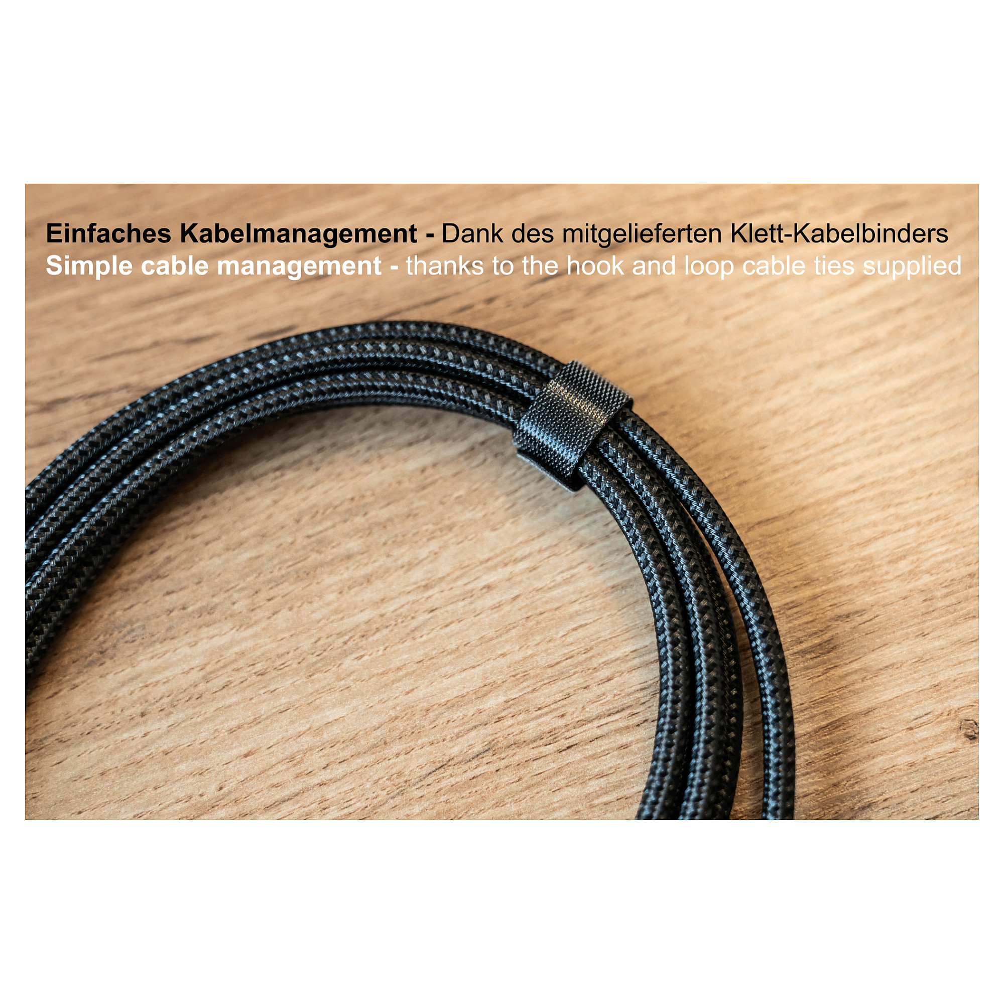 USB-C kabel GOODCONNECTIONS (USB-C 2.0, 240W, 0.5m, pleteni, antacit)-6