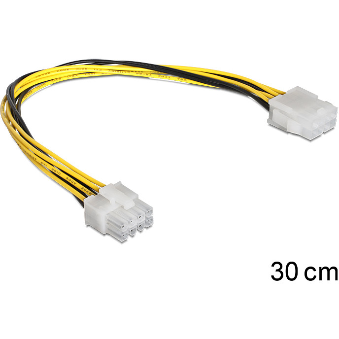 Adapter DELOCK Stromversorgung 8 Pin EPS