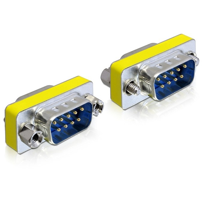 Adapter DELOCK SER Delock silber Sub-D 9Pin St/St