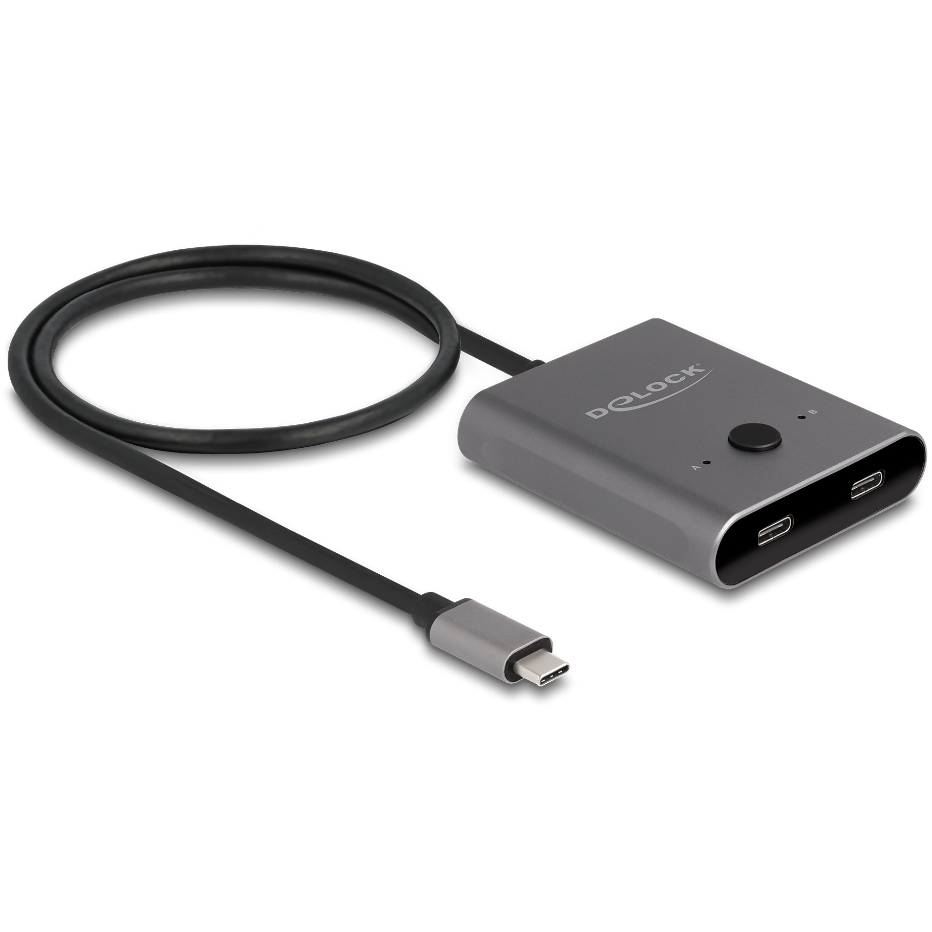 USB Switch DELOCK USB 10 Gbps Type-C 2 na 1 bidirekcionalni 8K