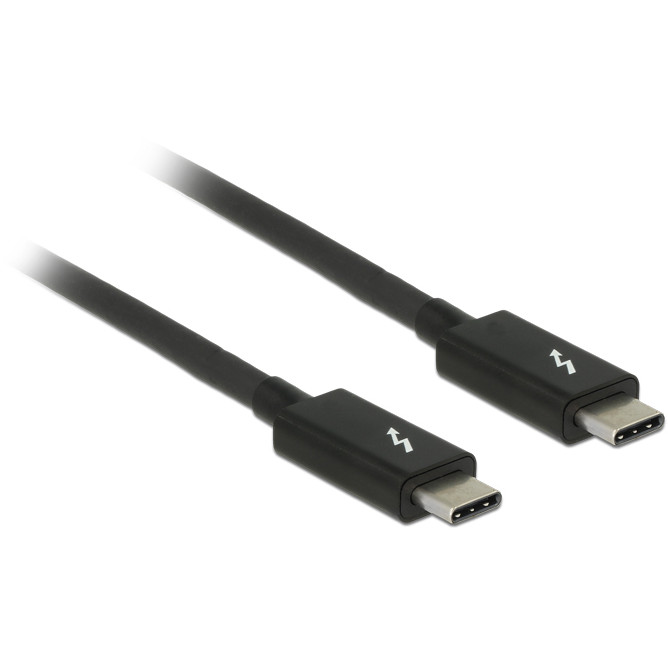 Kabel DELOCK 84845 1m 20Gbit/s crna boja