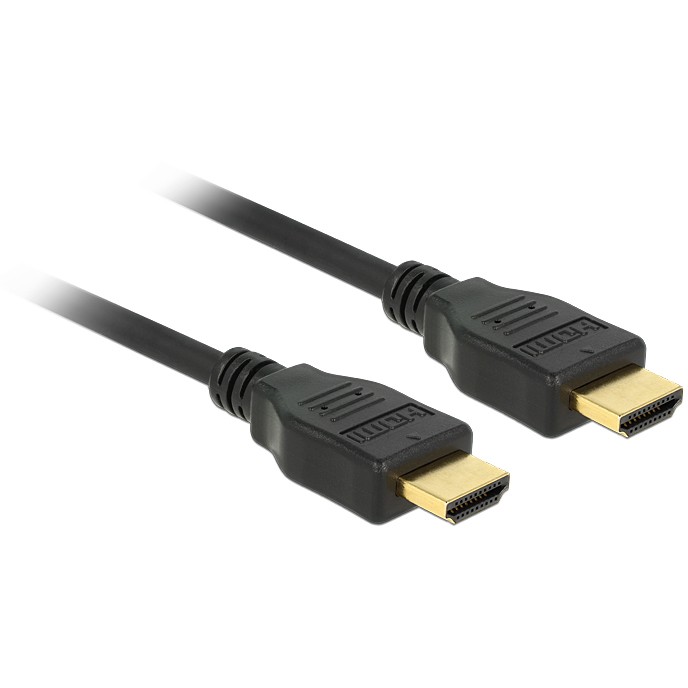 Kabel HDMI A Stecker > A Stecker DELOCK High Speed with Ethernet 2 m