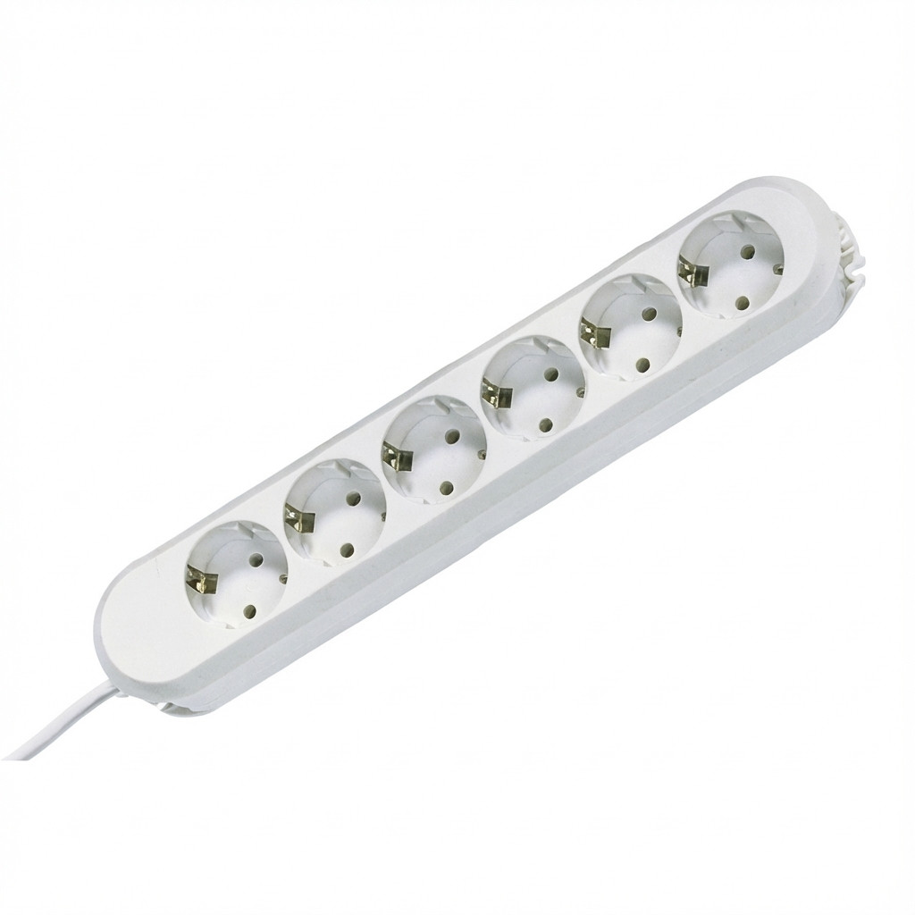 Produžetak BACHMANN SMART Steckdosenleiste 6x Schutzkontakt bijela 5m-0