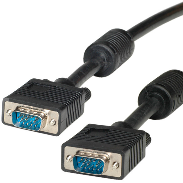 Kabel ROLINE VGA-Kabel HD15 ST - ST mit Ferritkern 3m