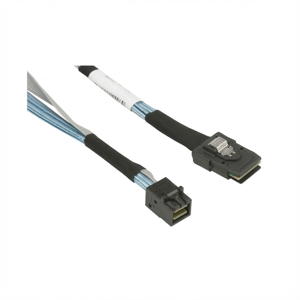 Kabel SUPERMICRO CBL-SAST-1260-100 2x MiniSAS HD x4 (LE) auf Slimline x4 60cm-0