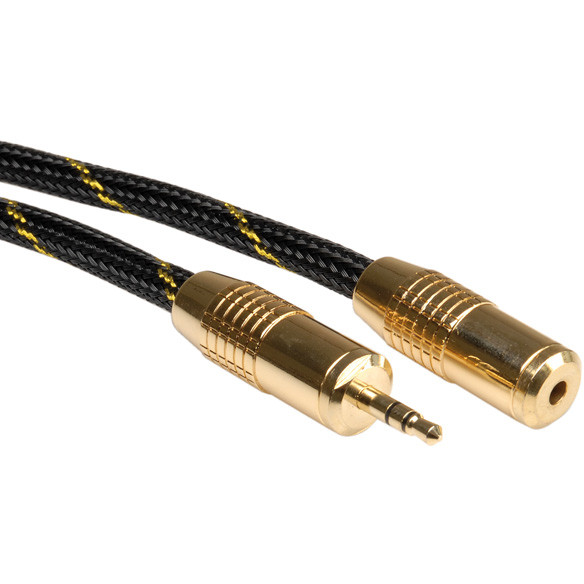 Kabel ROLINE GOLD 3.5mm Audio produžni 2.5m-0