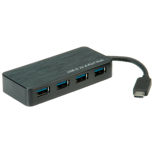 Hub ROLINE USB 3.2 Gen 1 4-portni s Type-C priključkom-0