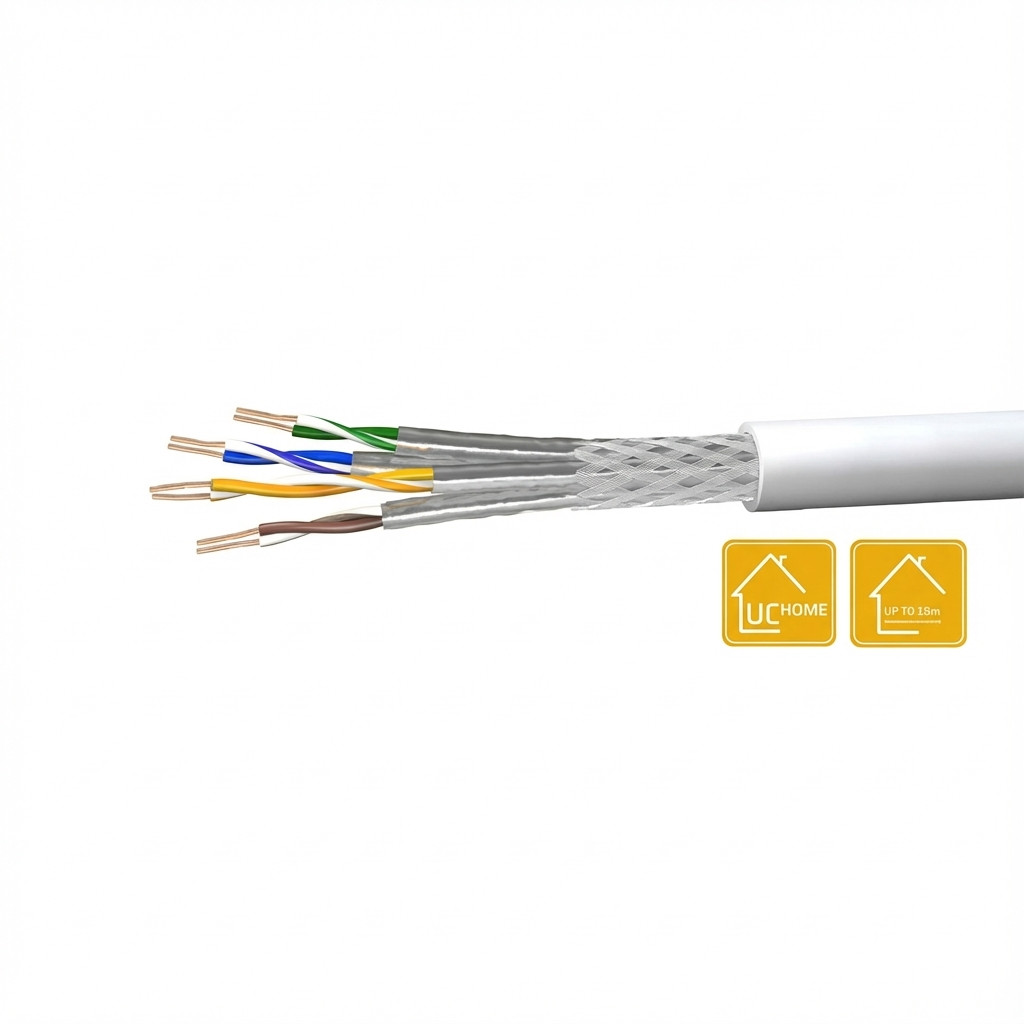 Kabel DRAKA Verlegekabel UCHOME SS26 Cat 7 S/FTP PiMF bijeli 100m-0