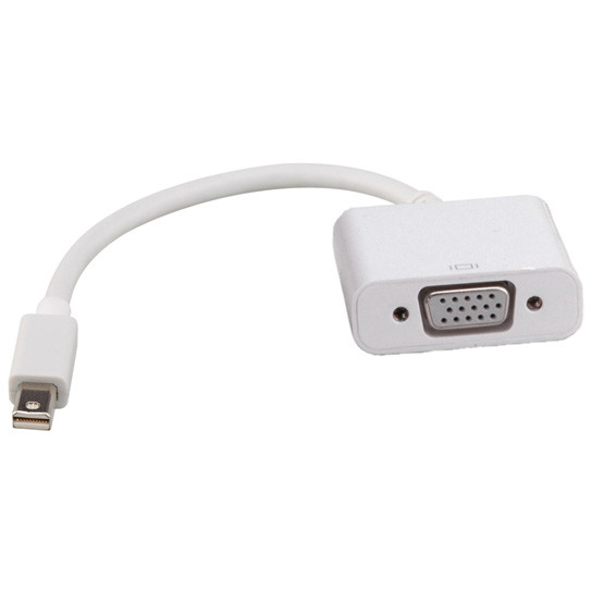 Adapter ROLINE Mini DisplayPort-VGA Adapter v1.2 mini DP ST - VGA BU Aktiv