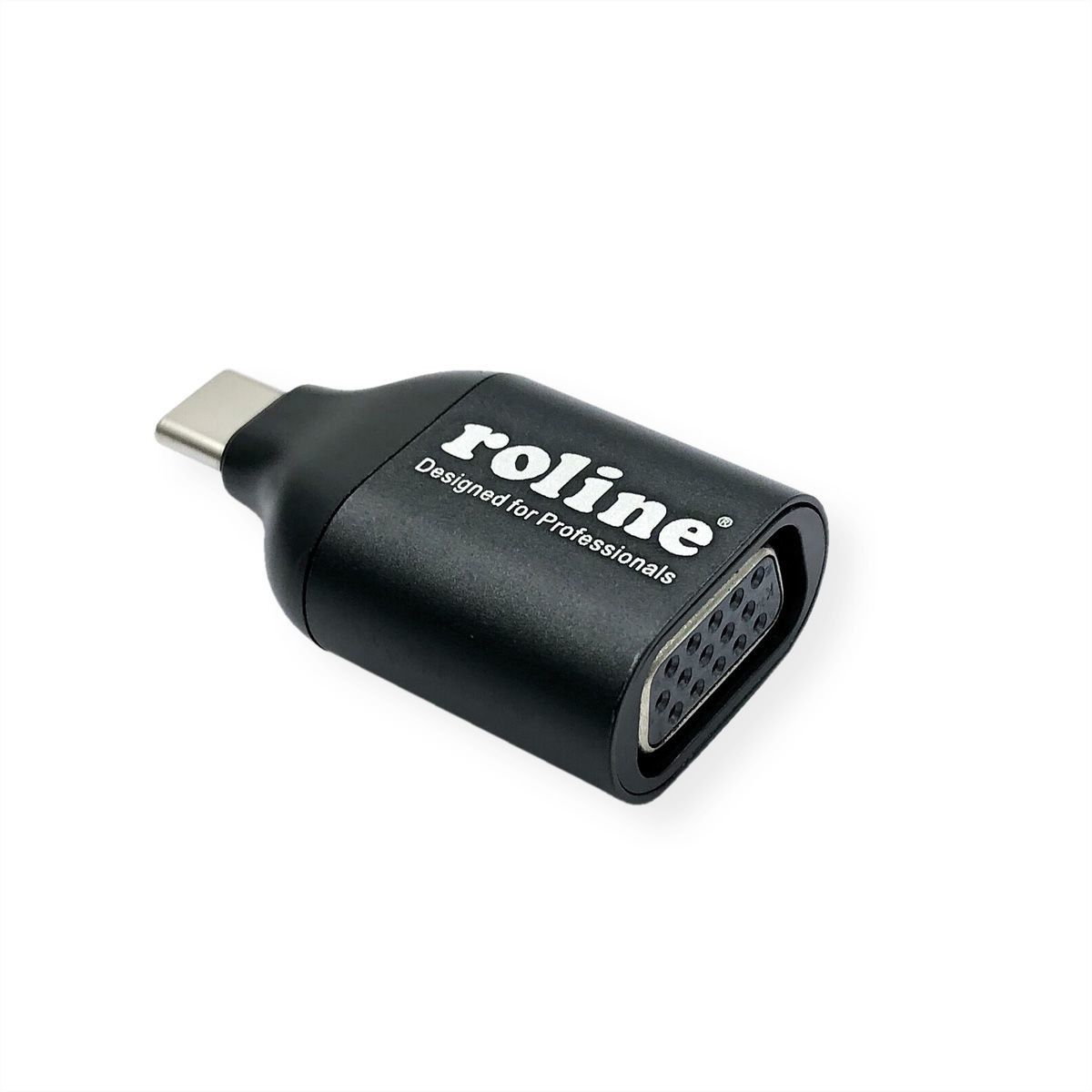 Adapter ROLINE Display Adapter USB Typ C - VGA-0