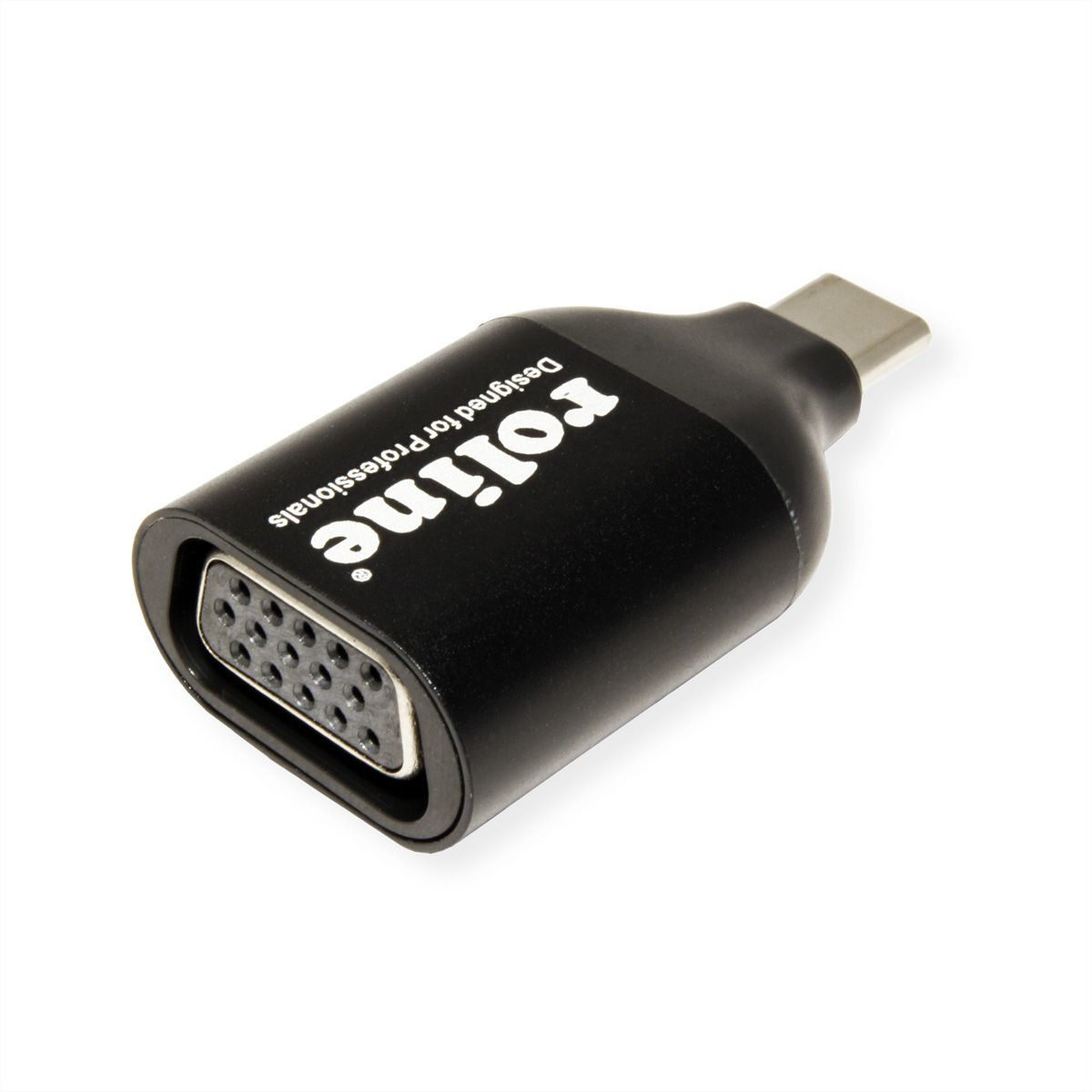Adapter ROLINE Display Adapter USB Typ C - VGA-2