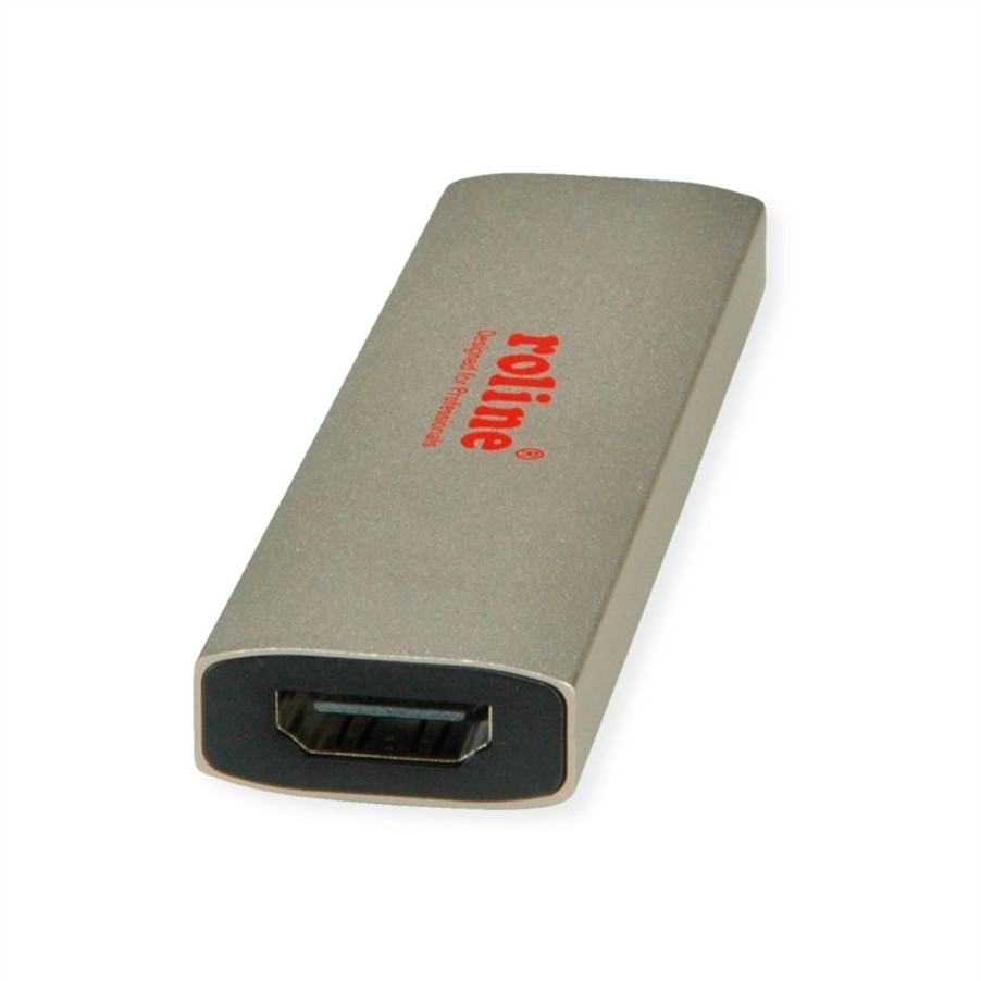 Adapter ROLINE GOLD USB Typ C - HDMI BU/BU PD 60W-2