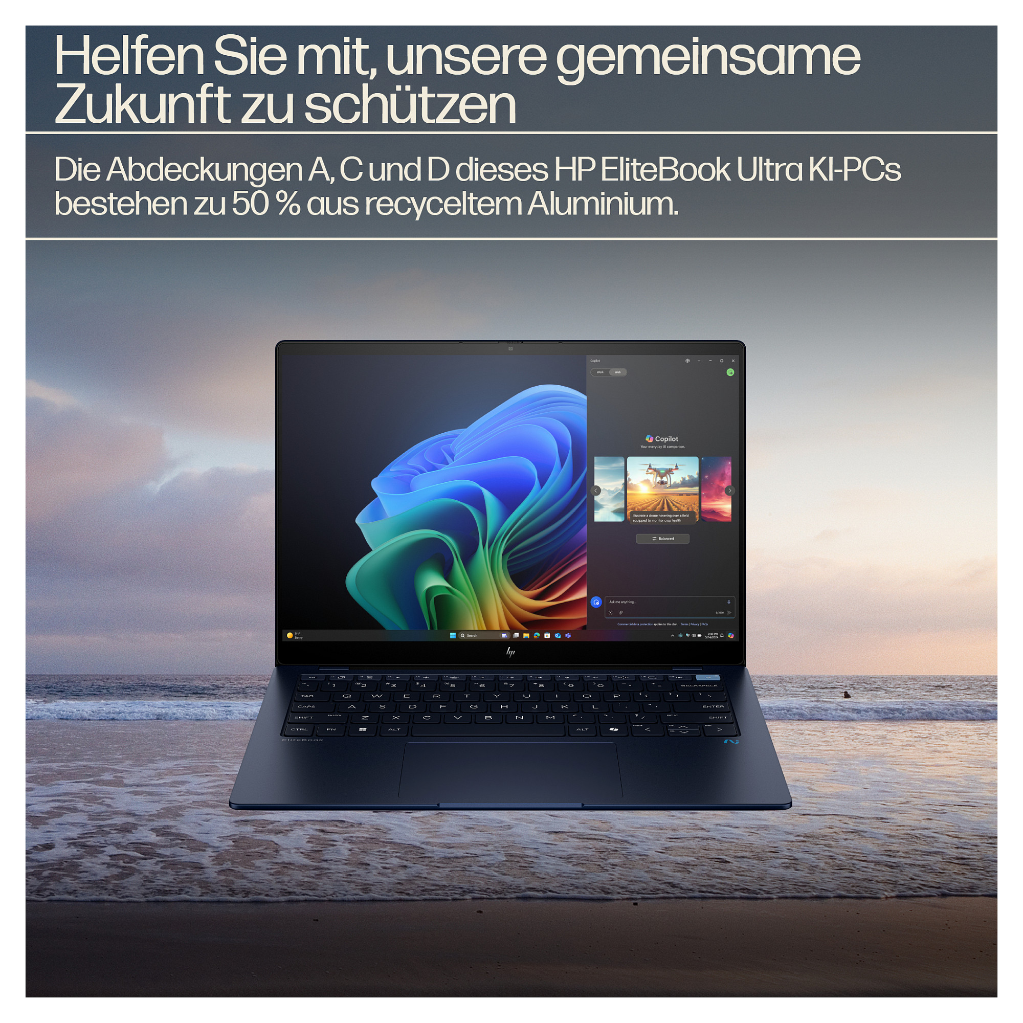 Laptop HP AI EliteBook Ultra G1q QS X1E7810 (16GB RAM, 512GB SSD, Windows 11 Pro, dodirni ekran) – internacionalna non HR tipkovnica-9