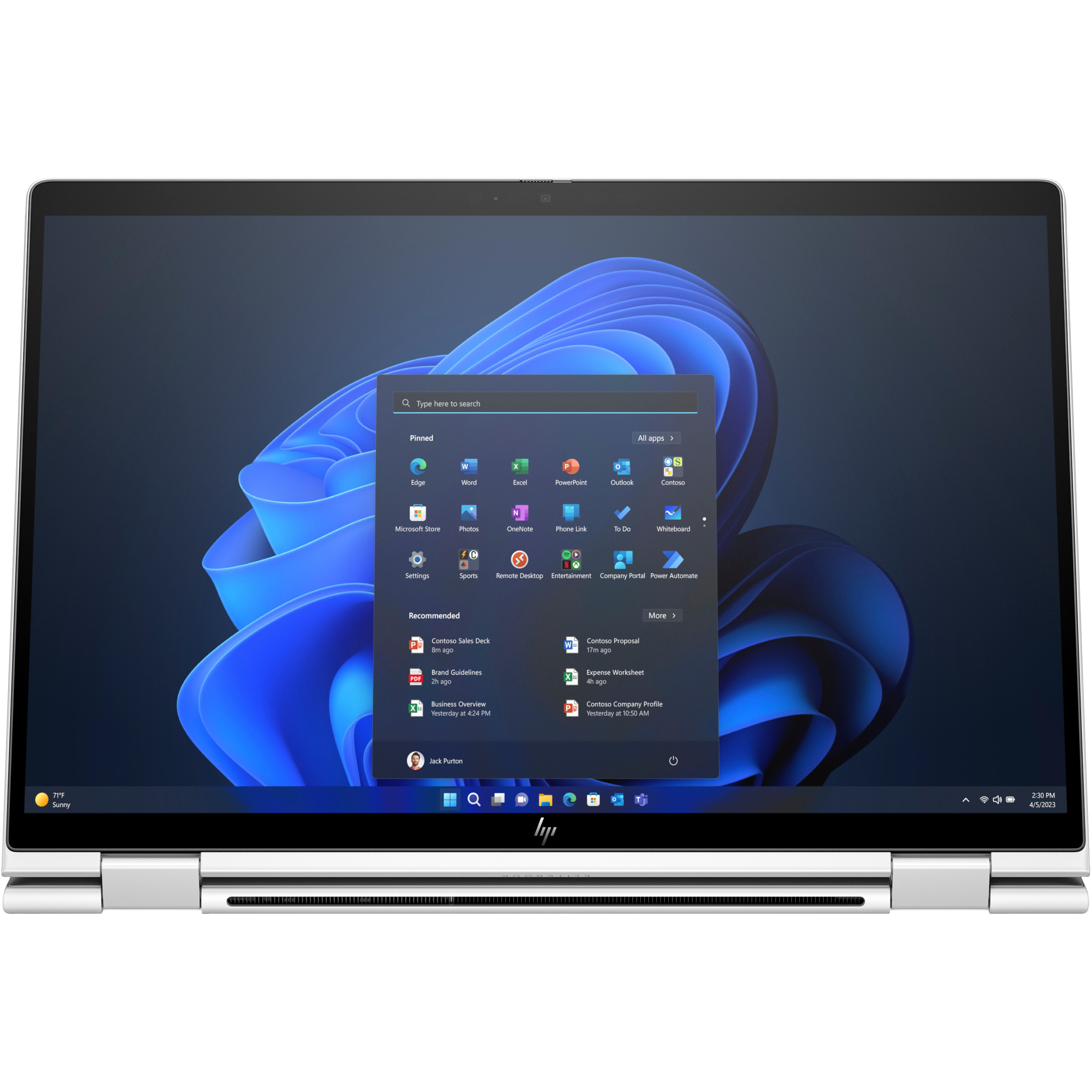 Laptop HP Elite x360 1040 G11 (14" OLED 2.8K, Intel Core Ultra 7 155H, 32GB, 1TB SSD, Intel Arc Graphics, Windows 11 Pro, Non-HR tipkovnica, Natural Silver)
