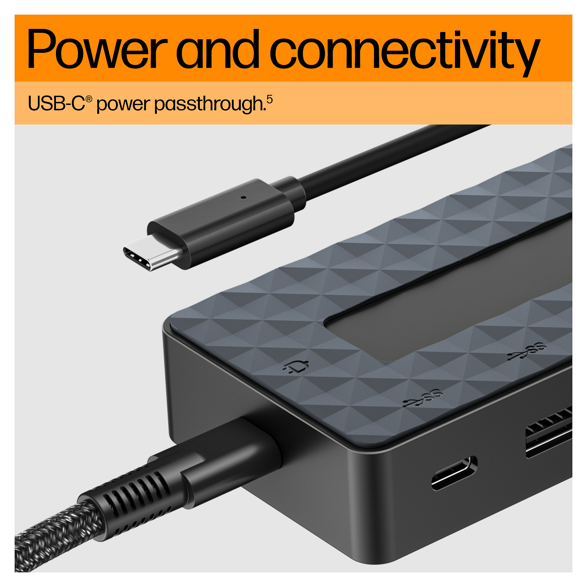 USB-C multiport hub HP Universal (punjač za laptop)-5