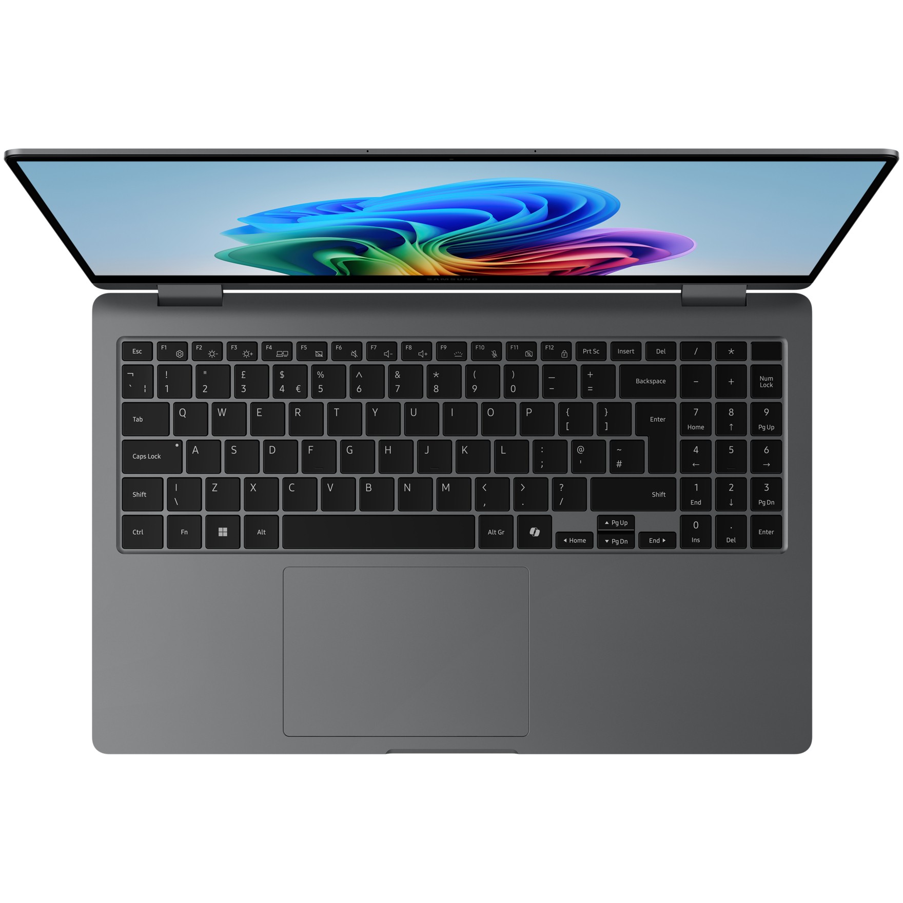 Laptop SAMSUNG Galaxy Book5 360 CU7 (15.6'', 1920x1080, Intel i7, 32GB RAM, 512GB SSD, Windows 11 Pro, HR tipkovnica, siva boja) – internacionalna non HR tipkovnica-5