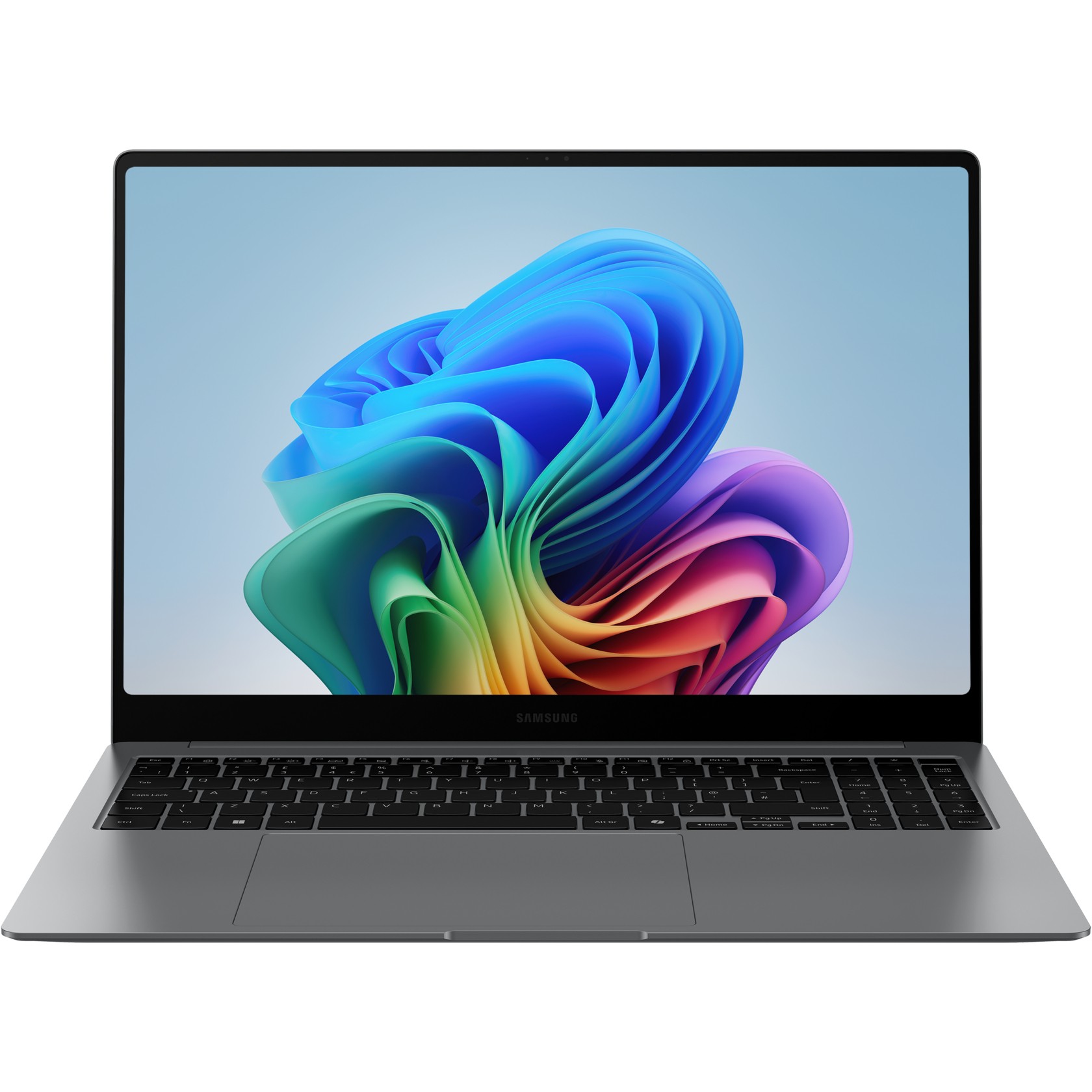 Laptop SAMSUNG Galaxy Book5 Pro CU5 (15.6'', 226V, 16GB RAM, 512GB SSD, W11Pro, siva boja) – internacionalna non HR tipkovnica