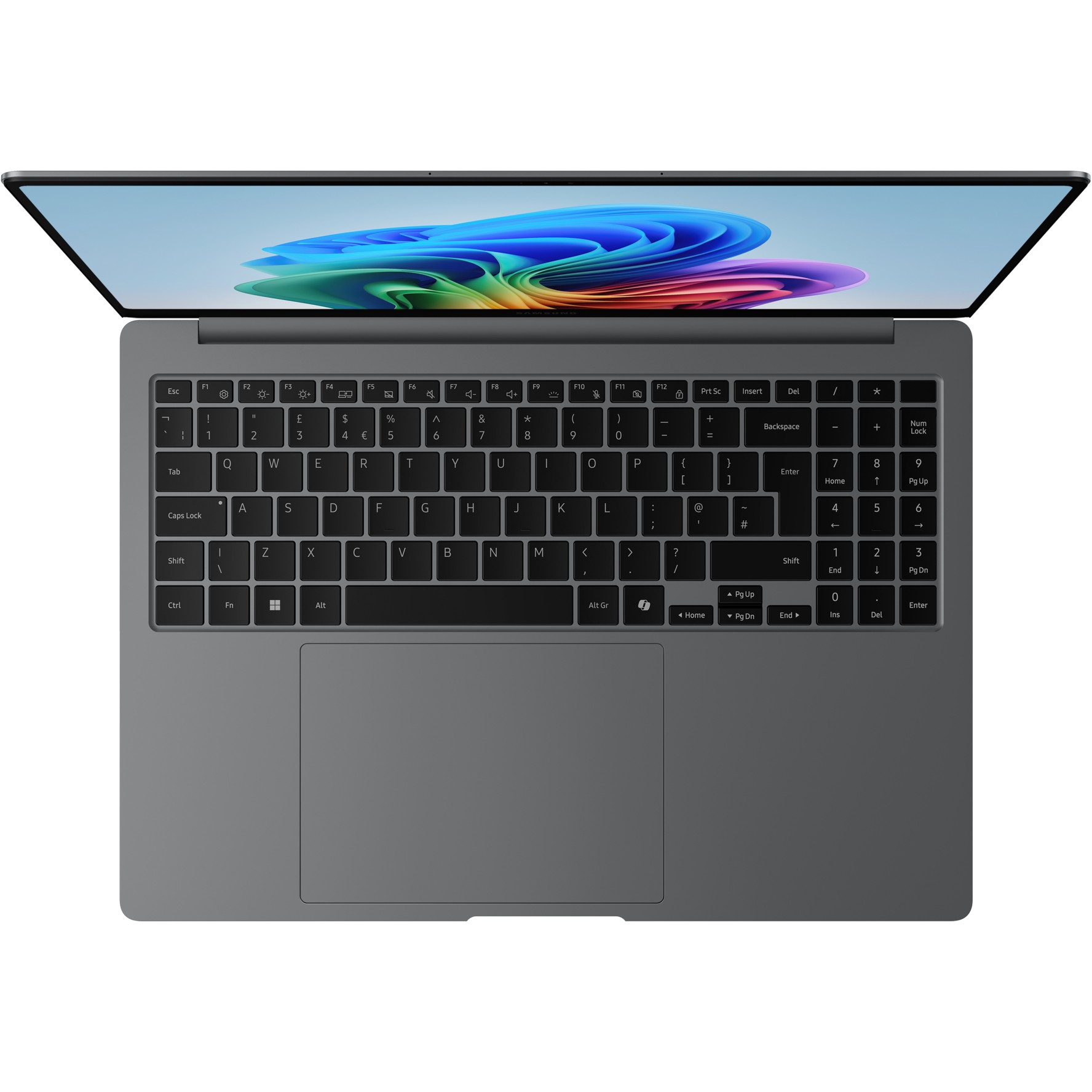 Laptop SAMSUNG Galaxy Book5 Pro CU5 (15.6'', 226V, 16GB RAM, 512GB SSD, W11Pro, siva boja) – internacionalna non HR tipkovnica-1