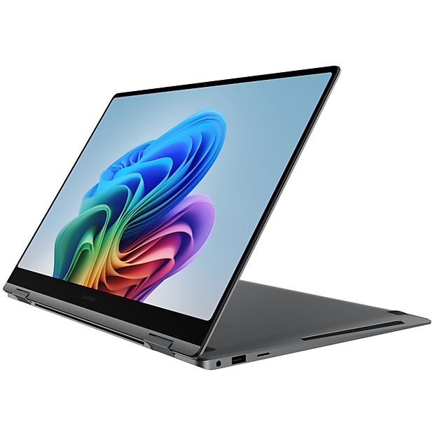 Laptop SAMSUNG Galaxy Book5 Pro 360 CU7 (15.6'', 258V, 32GB RAM, 512GB SSD, Windows 11 Pro, siva boja) – internacionalna non HR tipkovnica-2
