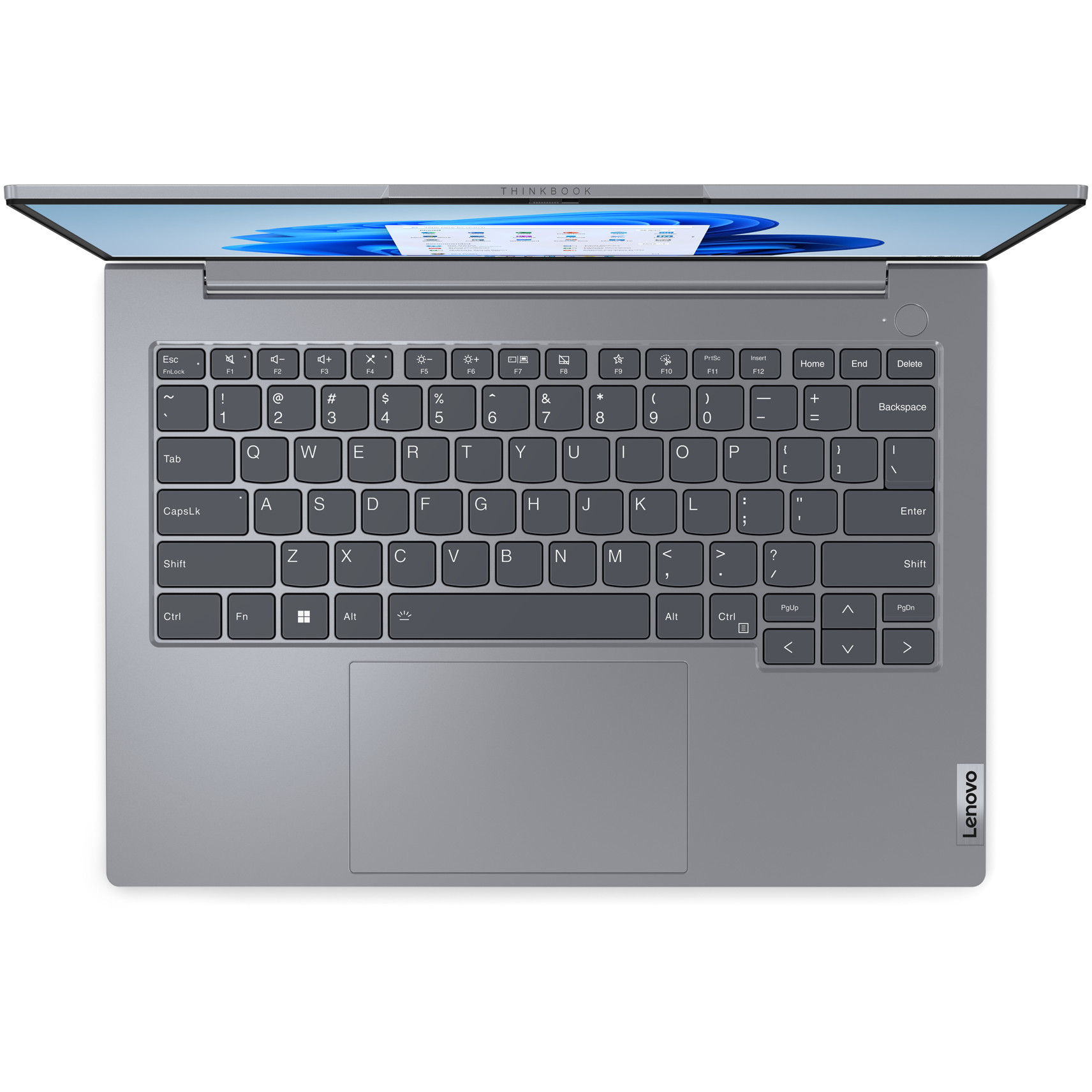 Laptop LENOVO ThinkBook 14 G6 IRL (14" FHD, i5 1335U, 16GB, 512SSD, Intel Iris Xe, W11Pro, hrvatska tipkovnica, arctic grey) – internacionalna non HR tipkovnica-14