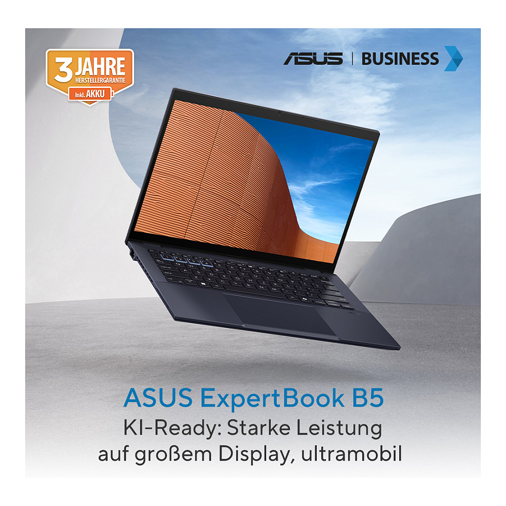 Laptop ASUS ExpertBook B5 16" U7-155U (16", 1920x1200, Intel Core i7, 16GB RAM, 512GB SSD, Intel Iris Xe, Windows 11 Pro, hrvatska tipkovnica, srebrna) – internacionalna non HR tipkovnica-15