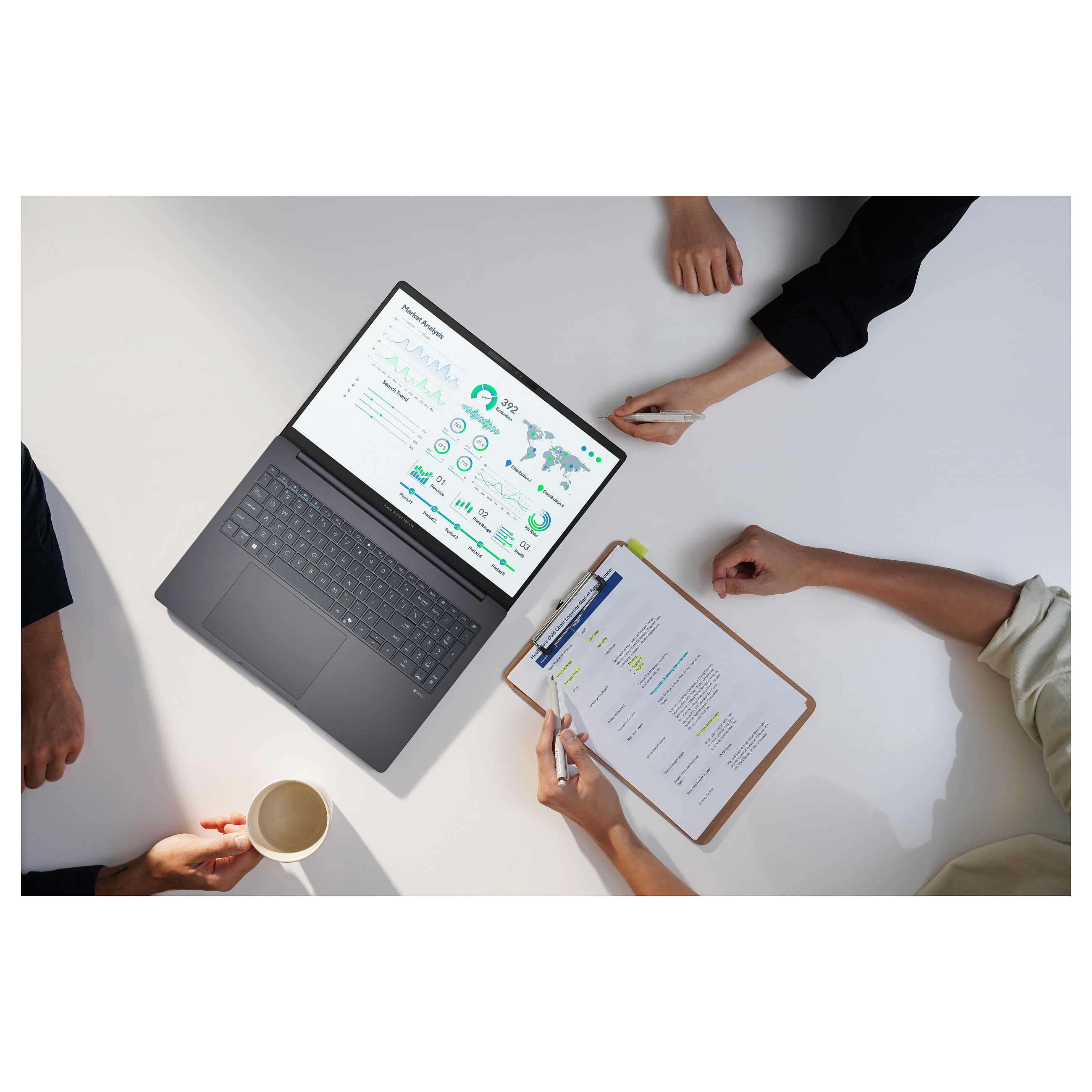 Laptop ASUS ExpertBook B5 U5-225H (16", 1920x1200, Intel Core i5, 16GB RAM, 512GB SSD, Intel Iris Xe, Windows 11 Pro, hrvatska tipkovnica, siva) – internacionalna non HR tipkovnica-15