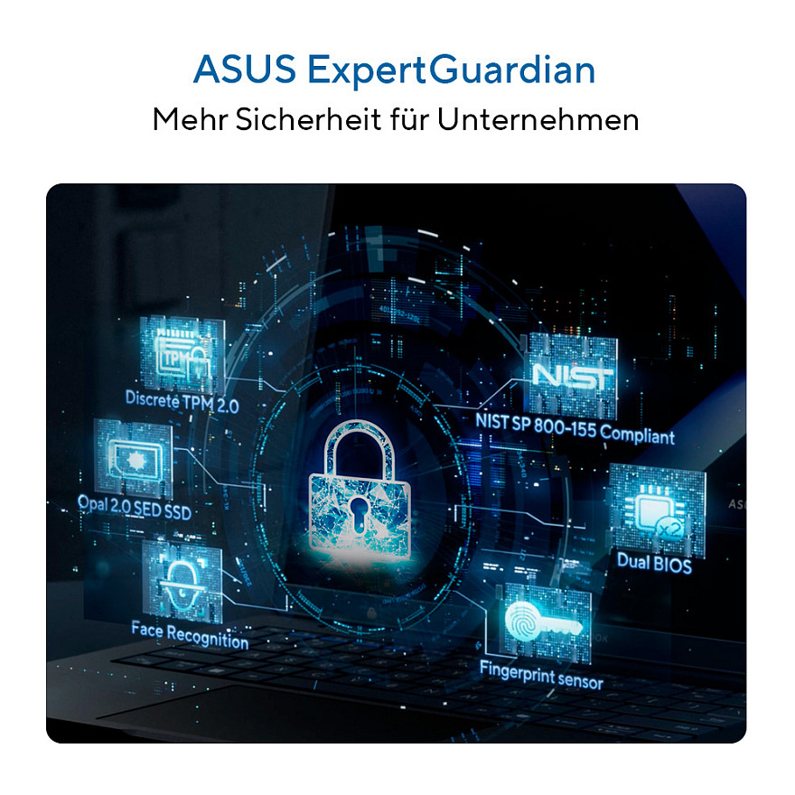 Laptop ASUS ExpertBook B5 14" U7-225H (14" FHD, Intel Core i7, 16GB RAM, 1TB SSD, Intel Iris Xe, Windows 11 Pro, hrvatska tipkovnica, srebrna boja) – internacionalna non HR tipkovnica-8