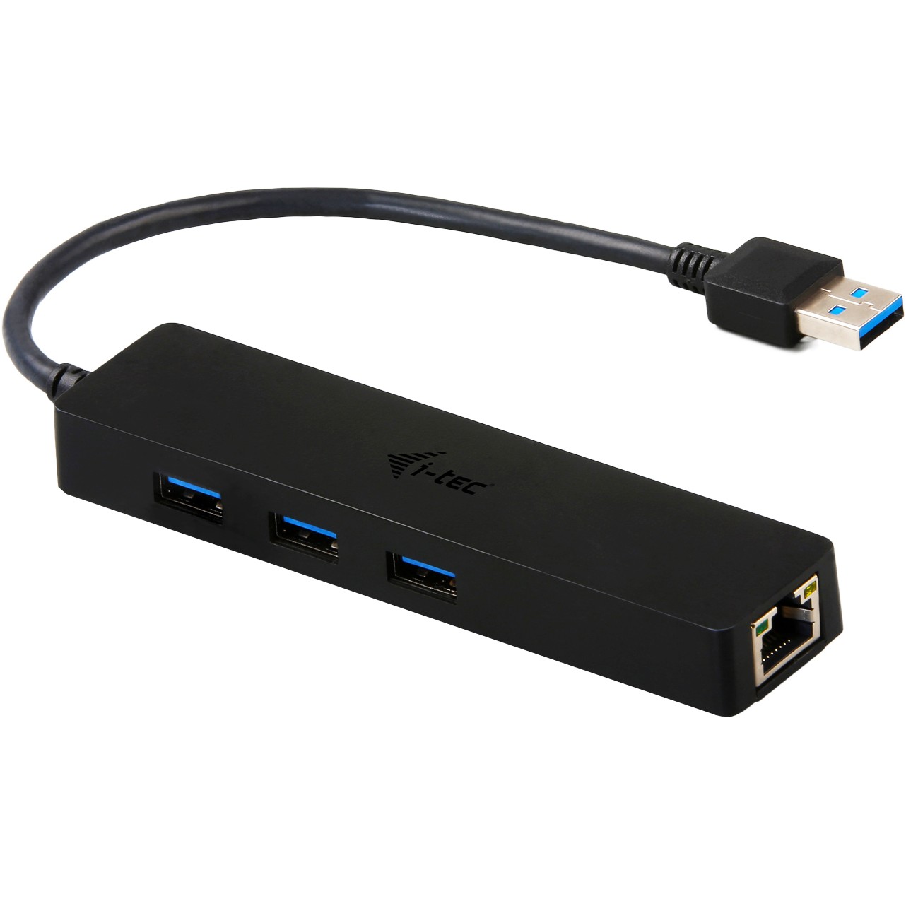 USB Hub I-TEC D I-TEC USB 3.0 SLIM HUB + GLAN