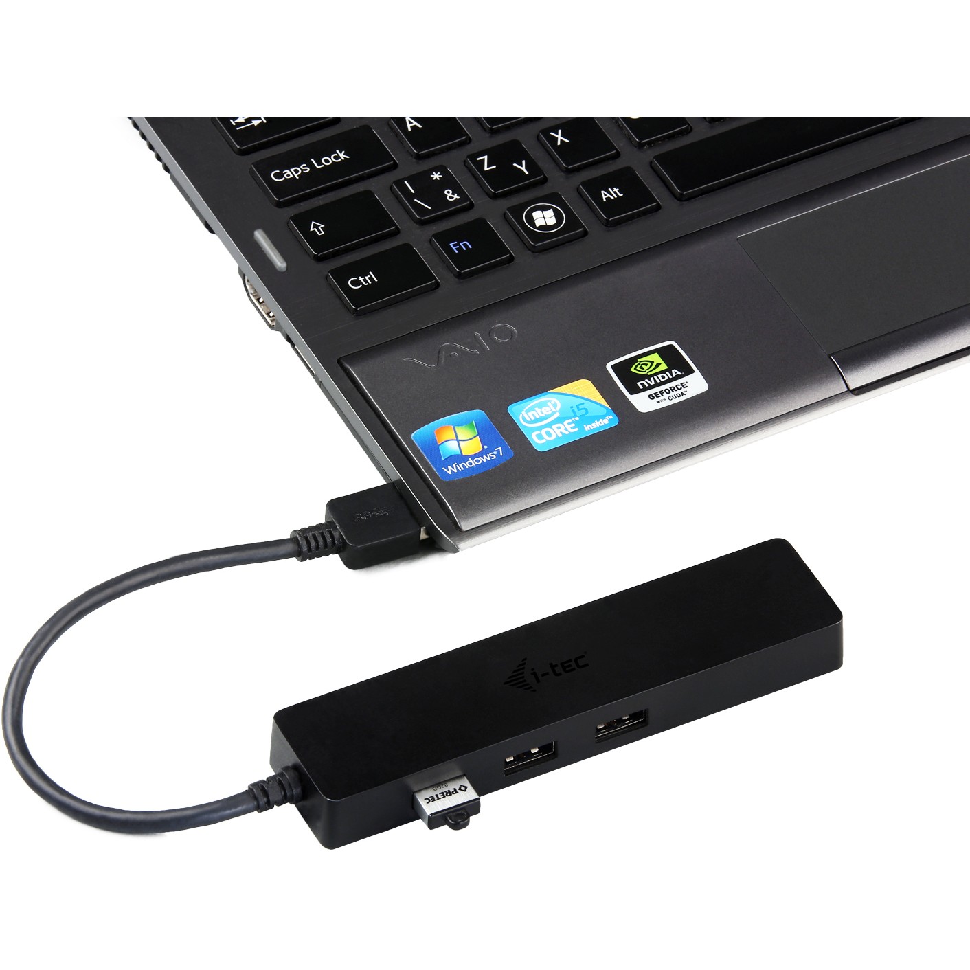 USB Hub I-TEC D I-TEC USB 3.0 SLIM HUB + GLAN-4
