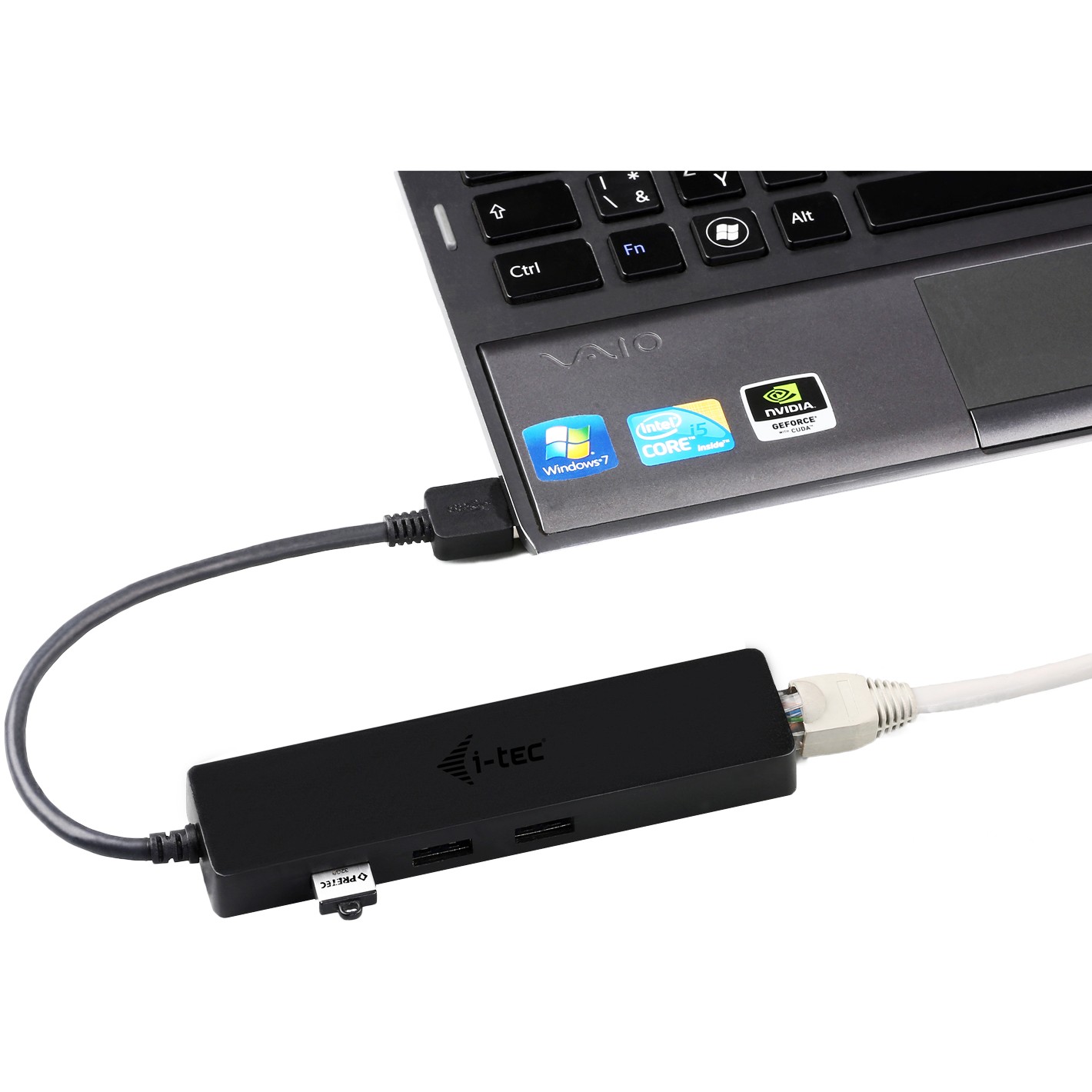USB Hub I-TEC D I-TEC USB 3.0 SLIM HUB + GLAN-5