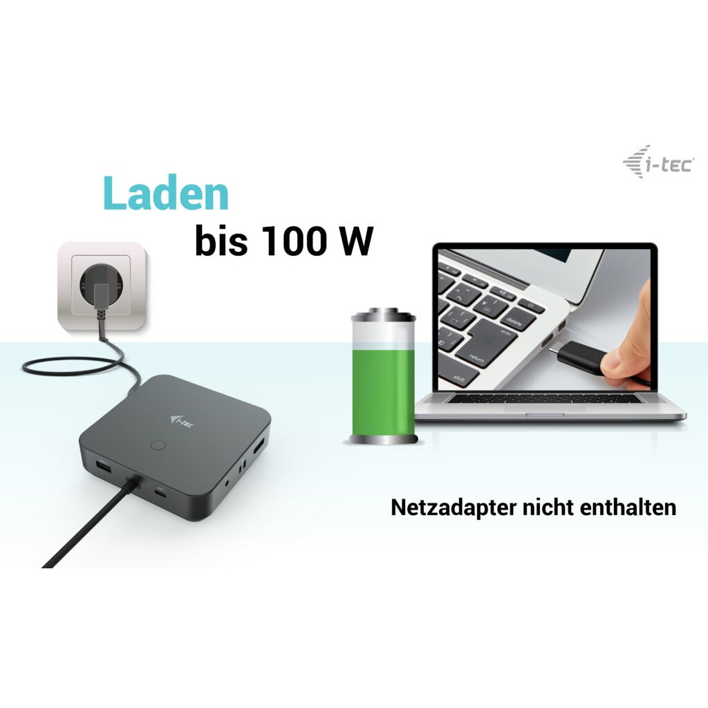 DOCKINGSTATION I-TEC D I-TEC Dockingstation USB-C / Thunderbolt 3/USB4-3