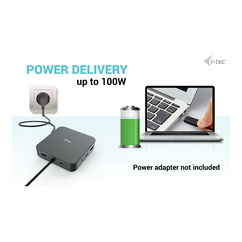 DOCKINGSTATION I-TEC D I-TEC Dockingstation USB-C / Thunderbolt 3/USB4-12