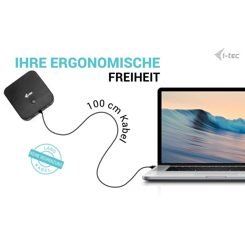 Punjač I-TEC D I-TEC USB-C HDMI+2X DP CHARGER-4