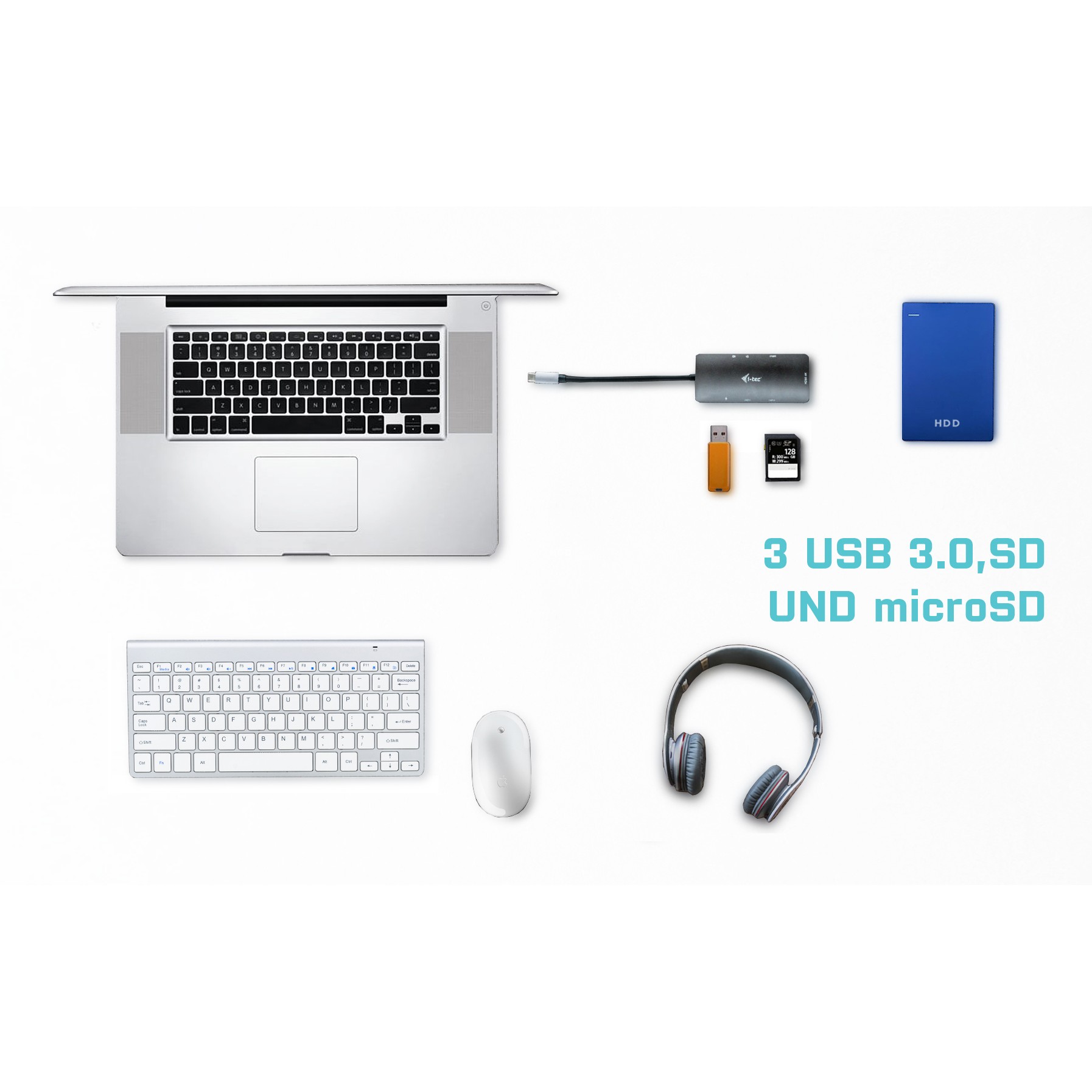 USB-C Docking Station I-TEC NANODOCK 4K HDMI PD-11