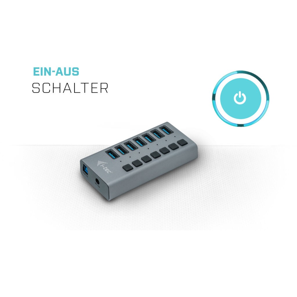 USB HUB I-TEC D I-TEC USB 3.0 HUB 7 PORT 36 W-5