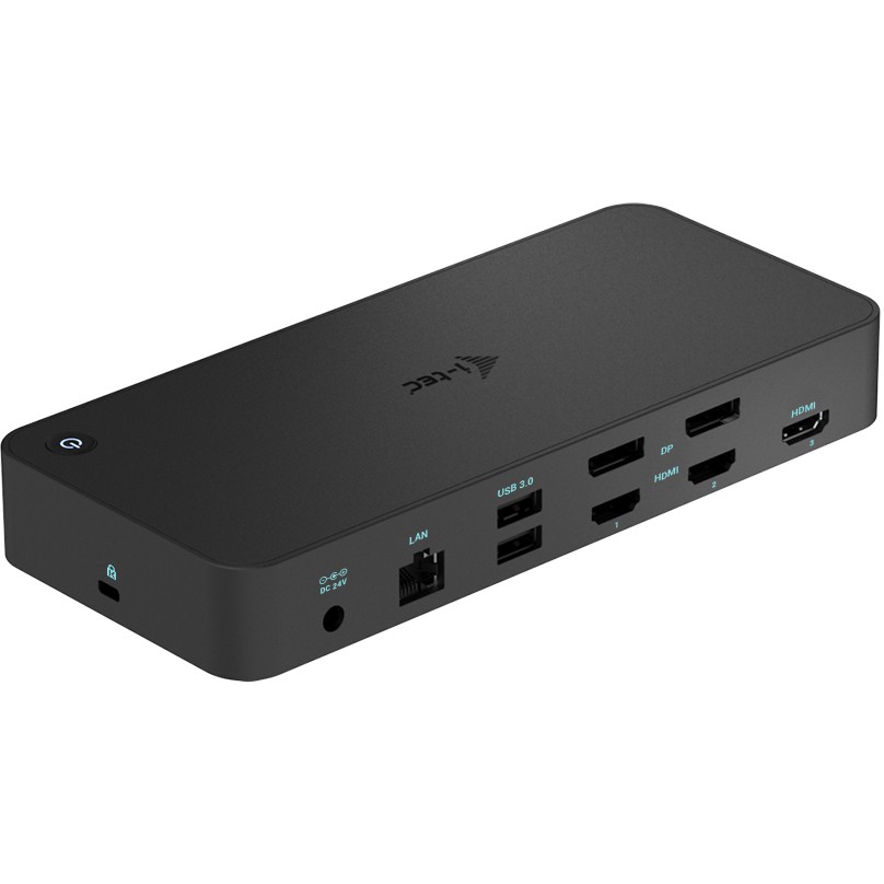 Docking station I-TEC USB 3.0/USB-C Tripledock mit PD 100W 3x4K 60Hz-2