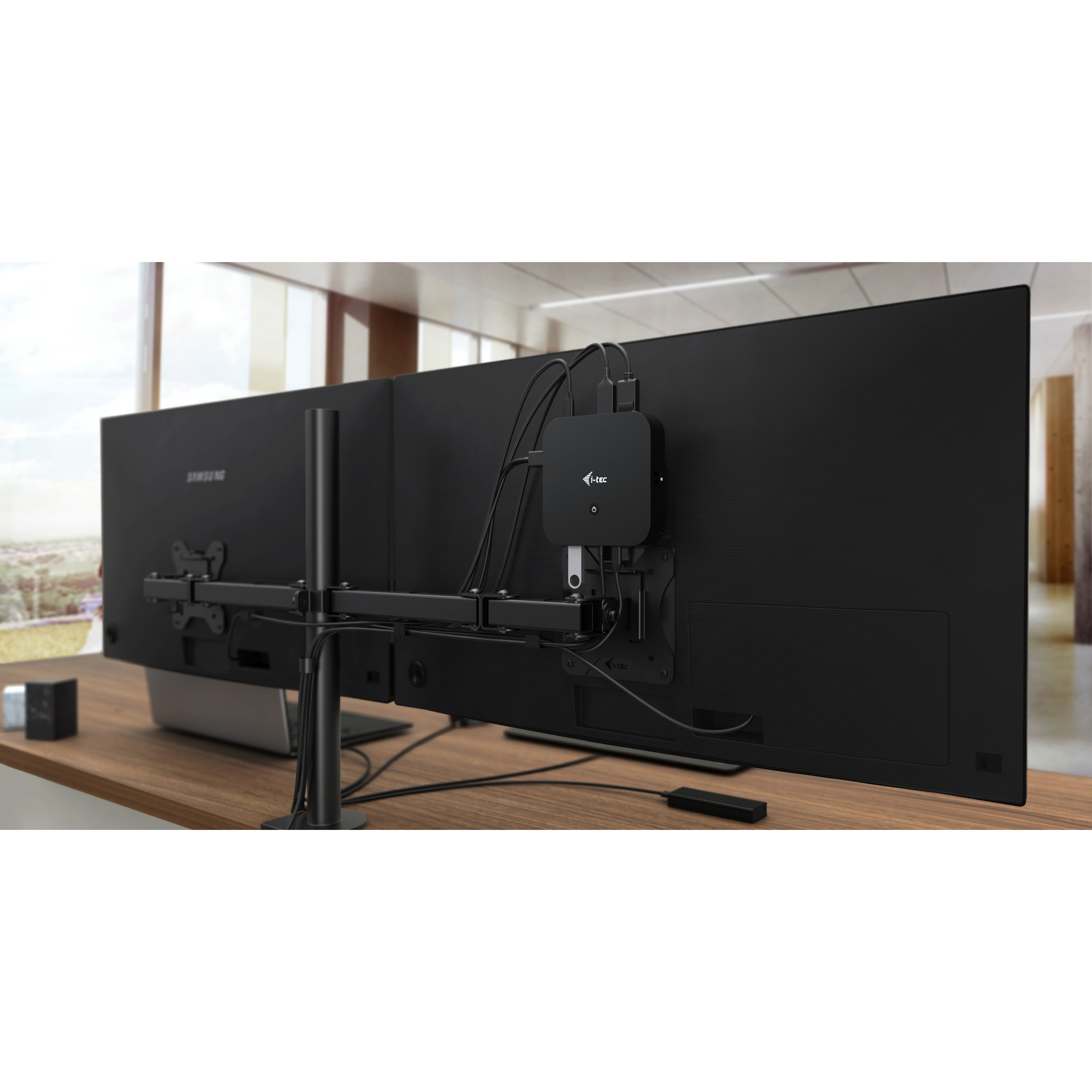 Docking stanica I-TEC USB-C HDMI DP DOCK PD100W-2