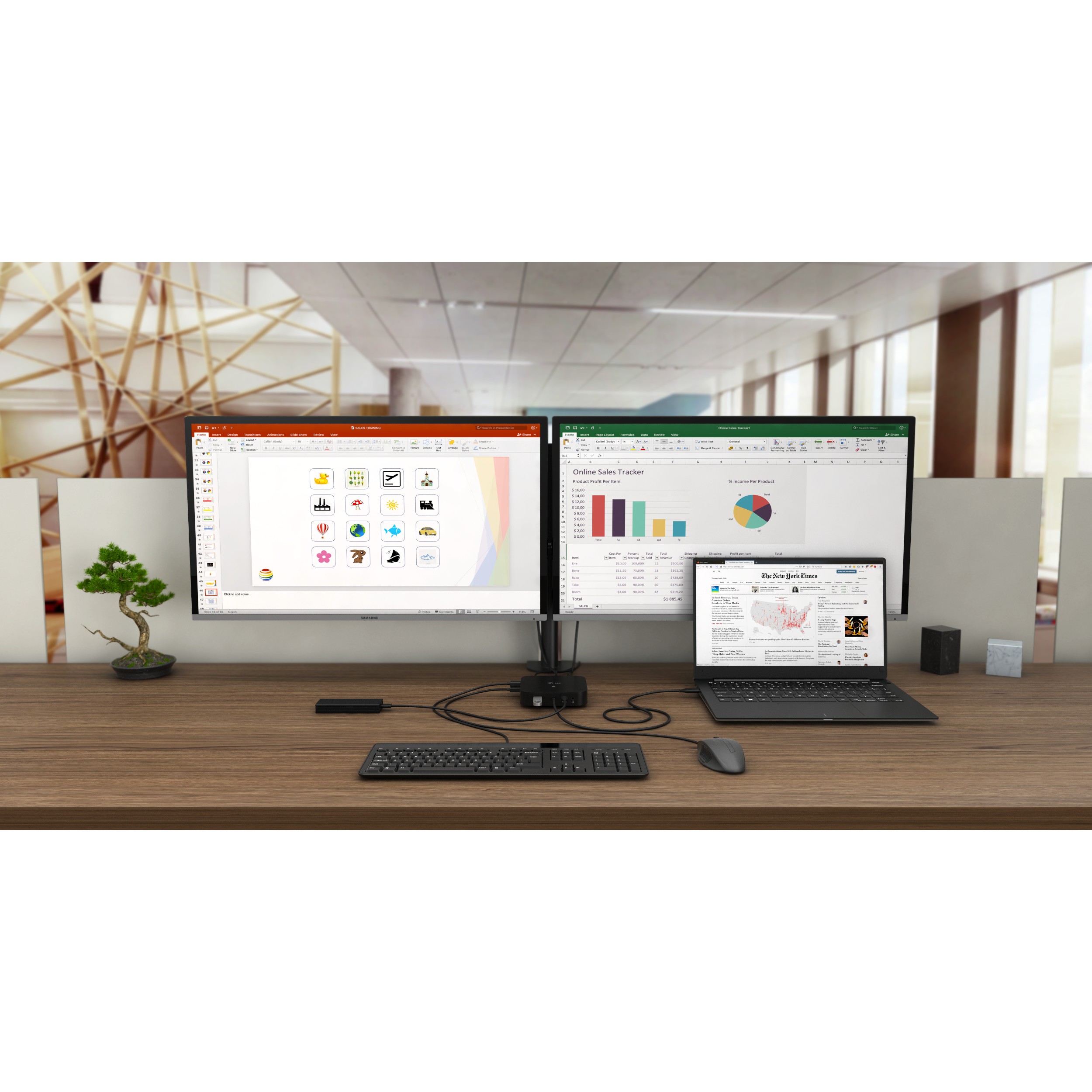 Docking stanica I-TEC USB-C HDMI DP DOCK PD100W-18
