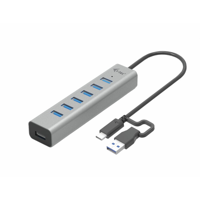 USB-C HUB I-TEC D I-TEC USB-C punjenje HUB 7 PORT-0