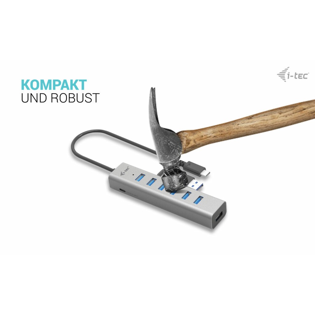 USB-C HUB I-TEC D I-TEC USB-C punjenje HUB 7 PORT-7