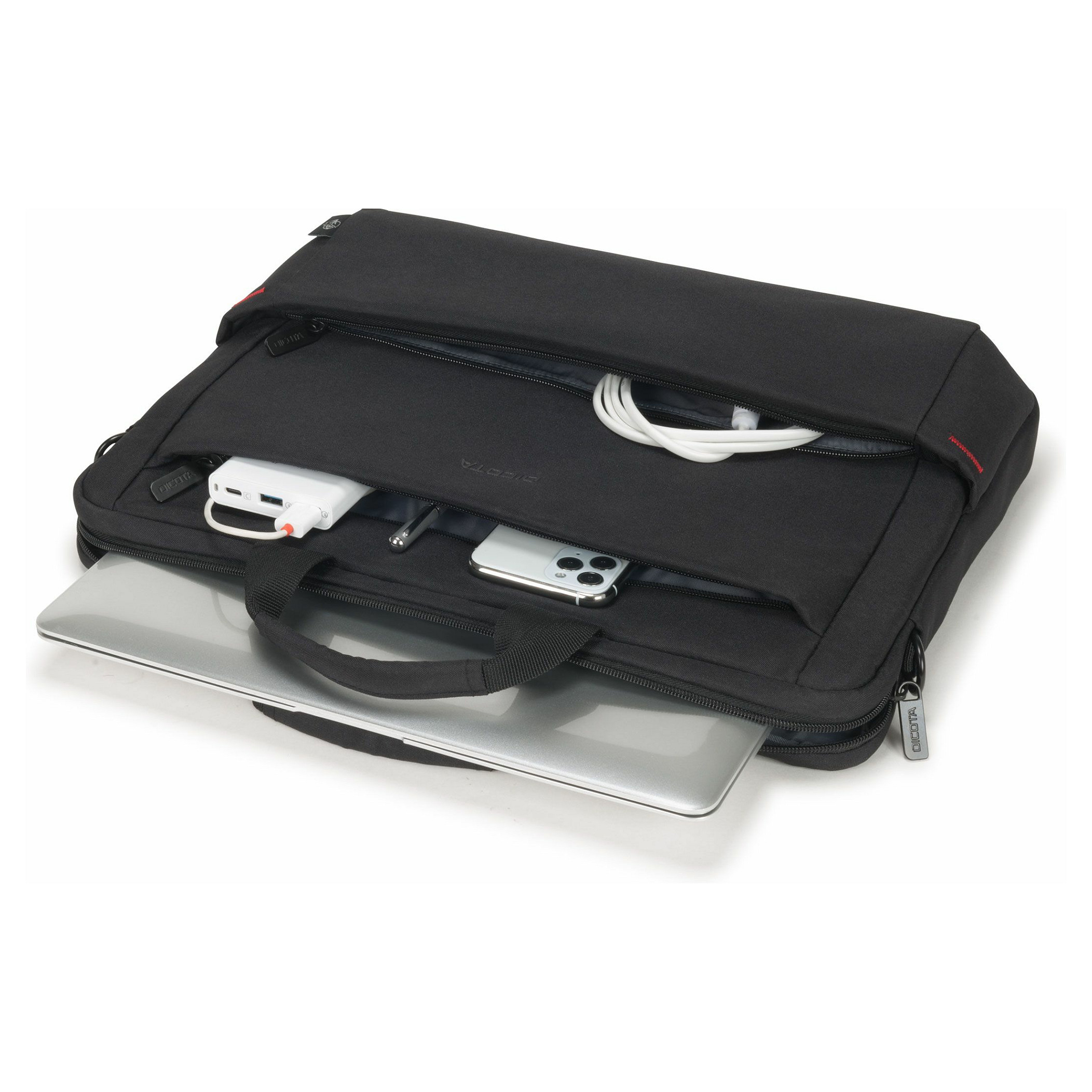 Torba za prijenosno računalo DICOTA Eco Slim Case baza 13-15.6" crna boja-5