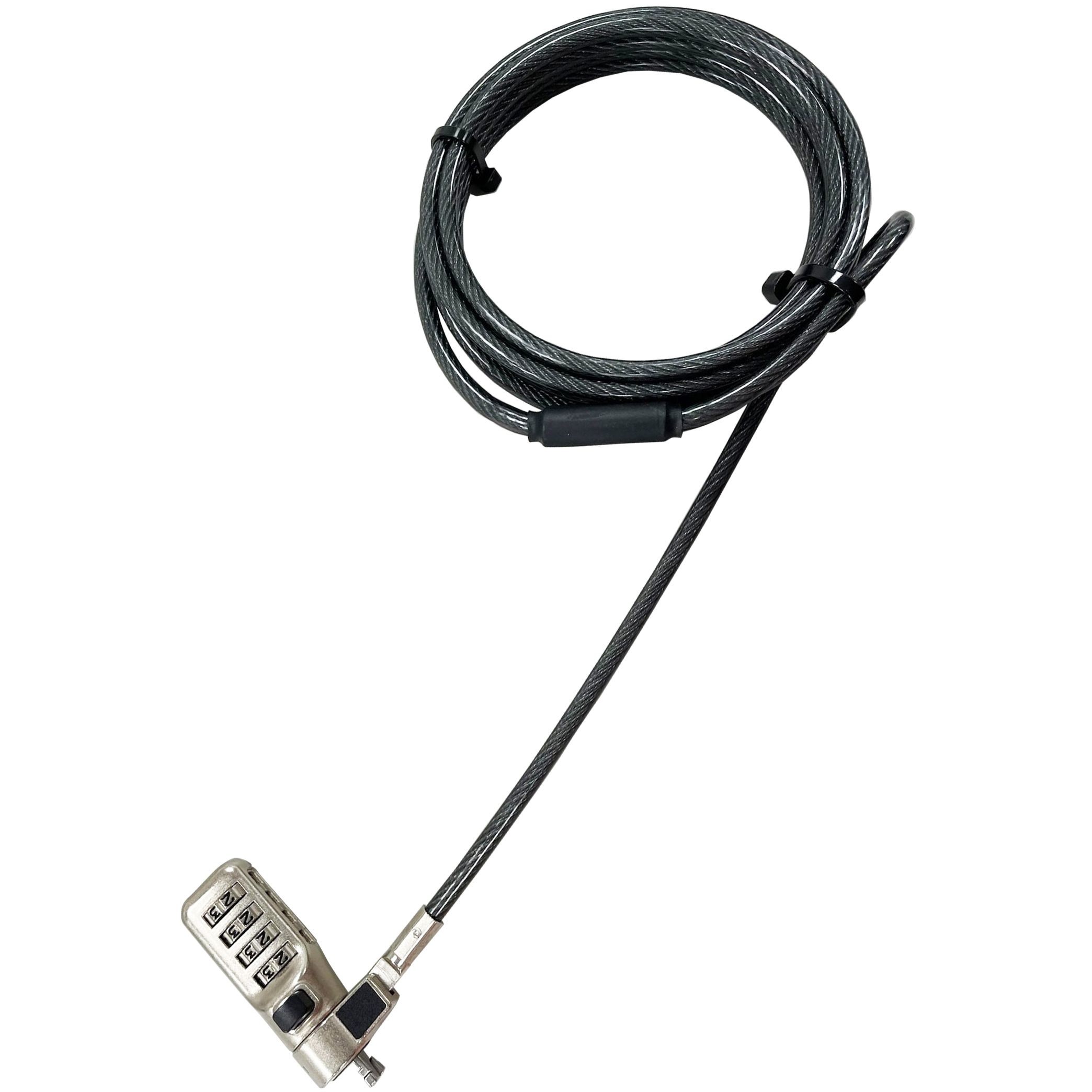 Kabel za zaključavanje DICOTA sigurnosna Cable N-Lock combi. 2.5x6mm slot.single-1