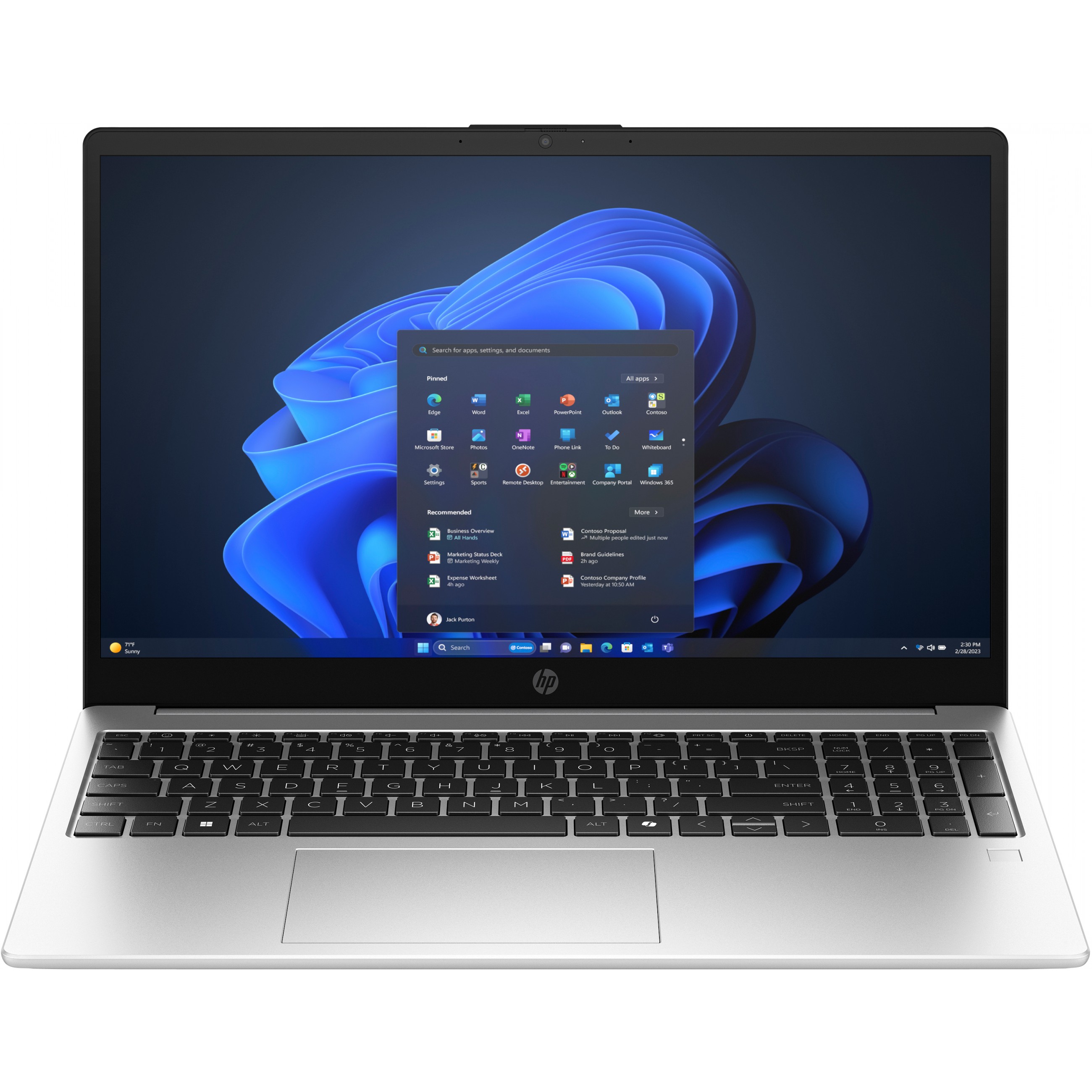 Laptop HP 255R G10 (15", FHD, R5-7535U, 16GB RAM, 512GB SSD, Windows 11 Pro) – internacionalna non HR tipkovnica