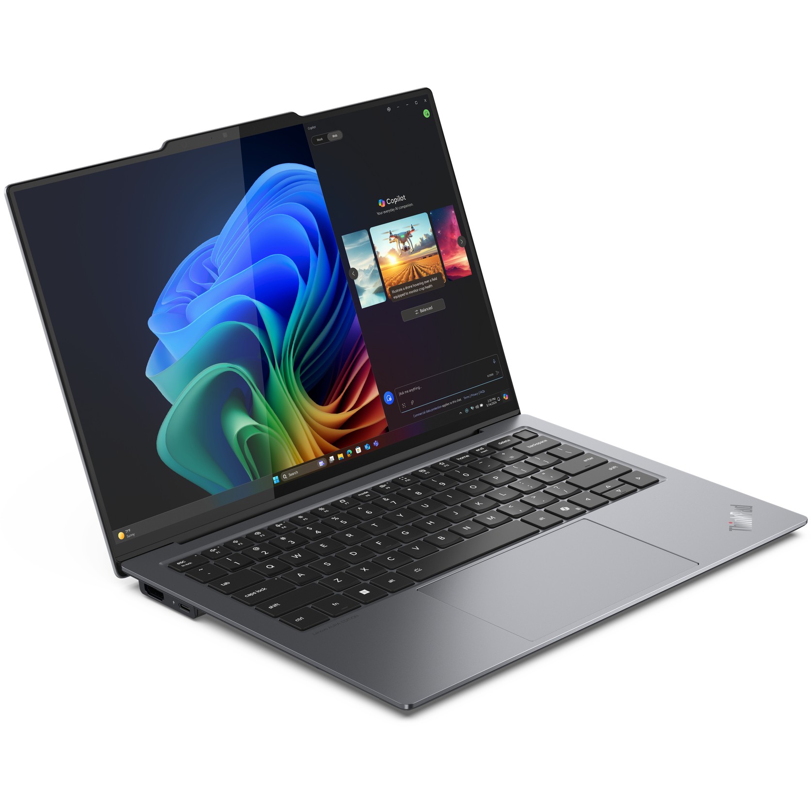 Laptop LENOVO ThinkPad X9-14 G1 14" Ultra7 258V (32GB RAM, 1TB SSD, 2.8K, Windows 11 Pro) – internacionalna non HR tipkovnica-9