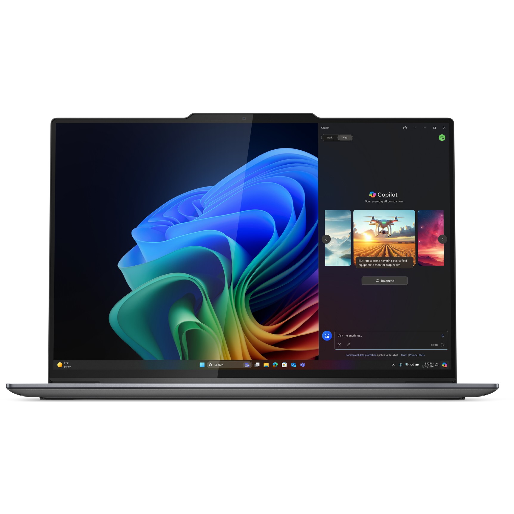 Laptop LENOVO ThinkPad X9-14 G1 14" Ultra7 258V (32GB RAM, 1TB SSD, 2.8K, Windows 11 Pro) – internacionalna non HR tipkovnica-12