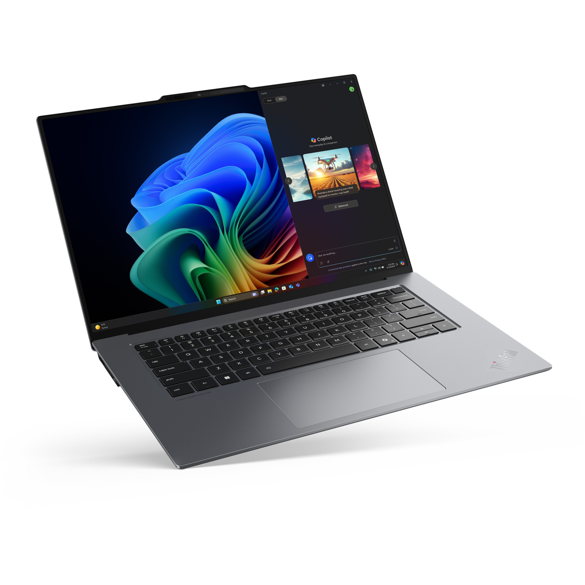 Laptop LENOVO ThinkPad X9-15 G1 15" Ultra7 258V (15", 2.8K, procesor, 32GB RAM, 1TB SSD, grafika, Windows 11 Pro, crna boja) – internacionalna non HR tipkovnica-7