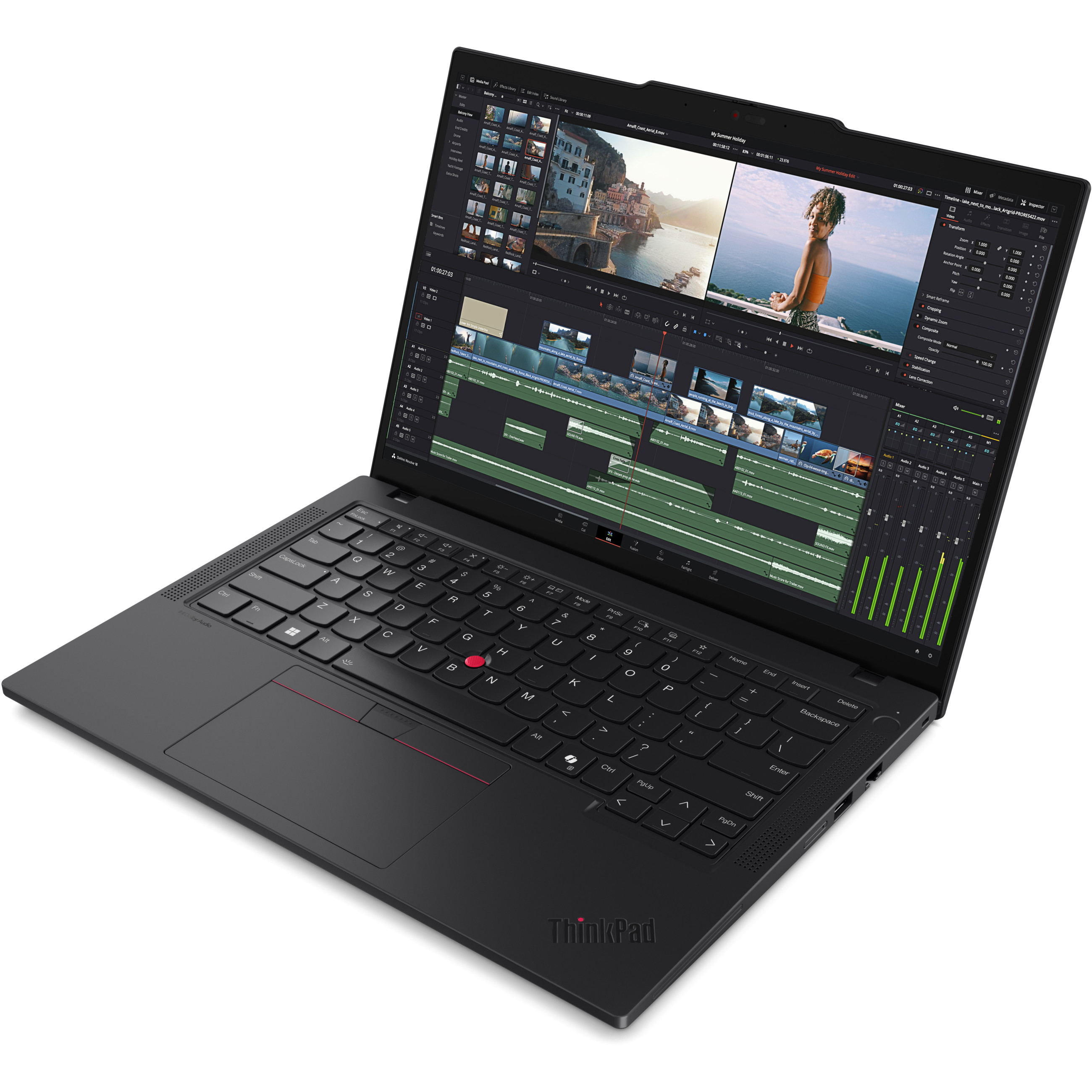 Laptop LENOVO ThinkPad P14s AMD G5 (14" WUXGA, R7-8840HS, 32GB RAM, 1TB SSD, Windows 11 Pro) – internacionalna non HR tipkovnica-13