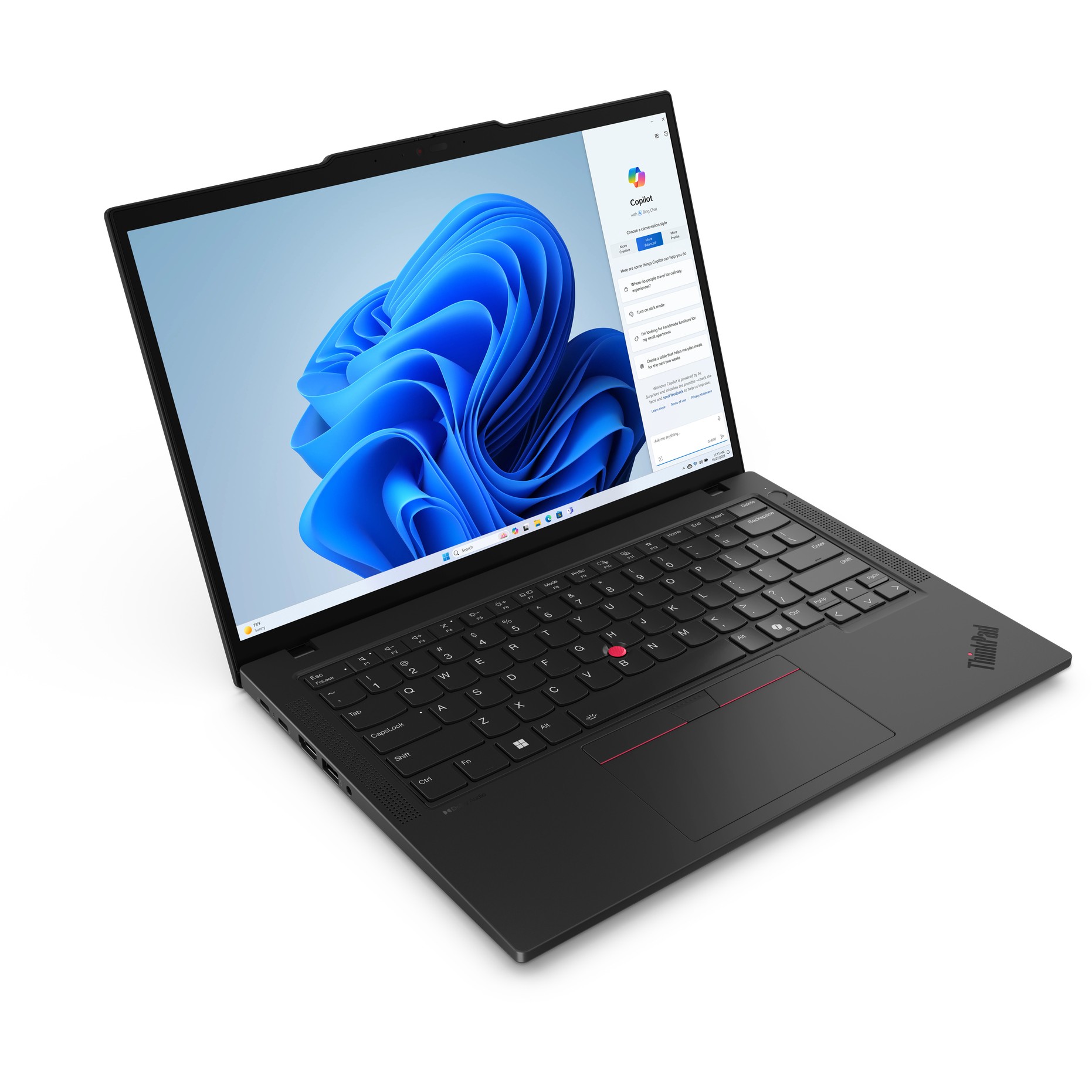 Laptop LENOVO ThinkPad T14 G5 14" (rezolucija WUXGA, procesor Ultra7 155U, RAM 32GB, SSD 1TB, grafika integrirana, OS Windows 11 Pro) – internacionalna non HR tipkovnica-1