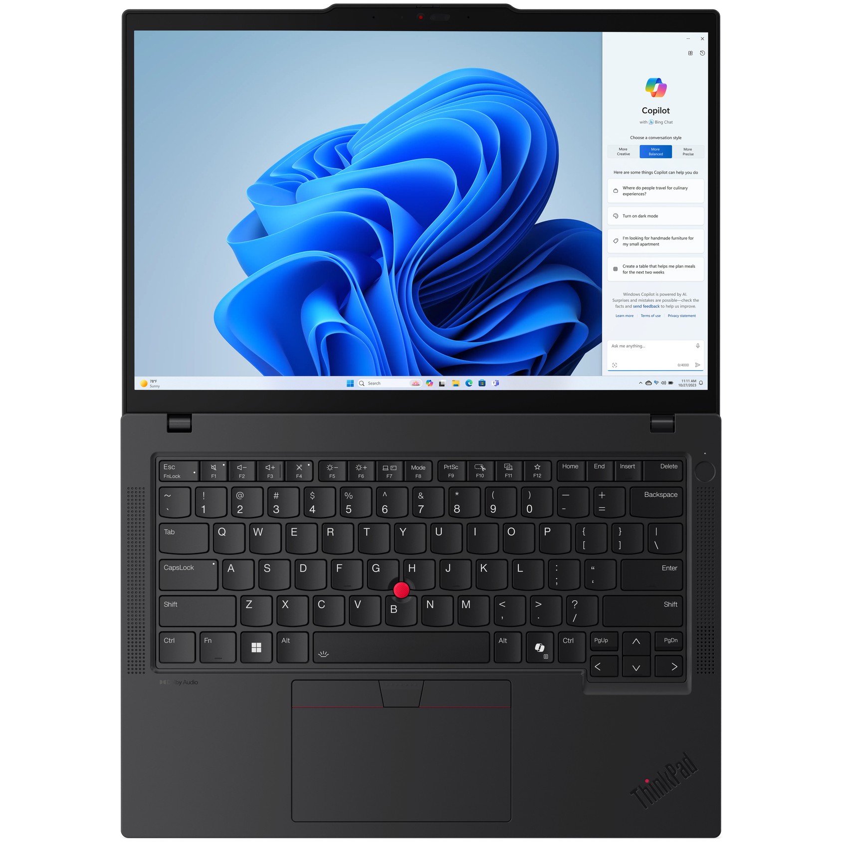 Laptop LENOVO ThinkPad T14 G5 14" (rezolucija WUXGA, procesor Ultra7 155U, RAM 32GB, SSD 1TB, grafika integrirana, OS Windows 11 Pro) – internacionalna non HR tipkovnica-15
